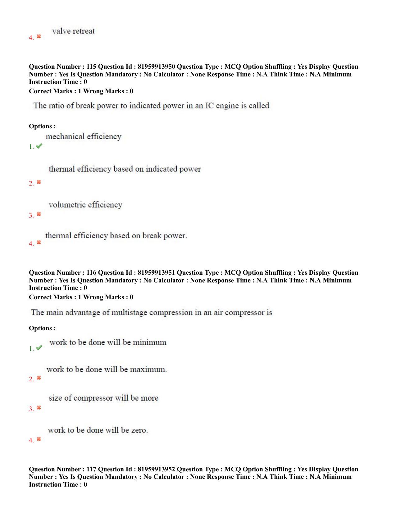 TS ECET 2022 Mechanical Engineering Question Paper - Page 53