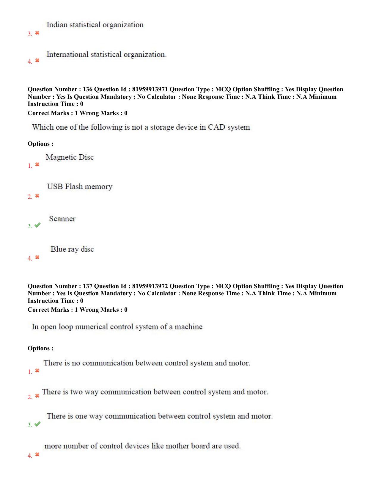TS ECET 2022 Mechanical Engineering Question Paper - Page 62