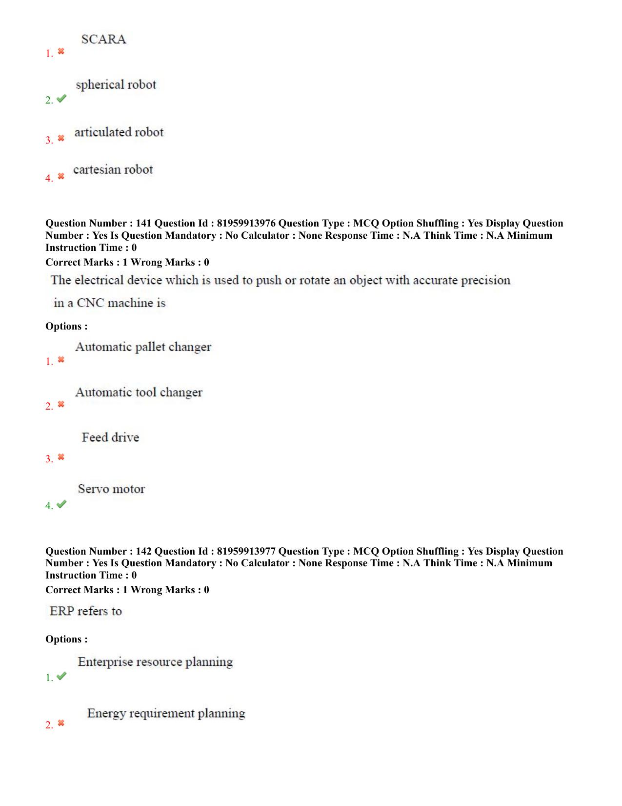 TS ECET 2022 Mechanical Engineering Question Paper - Page 64