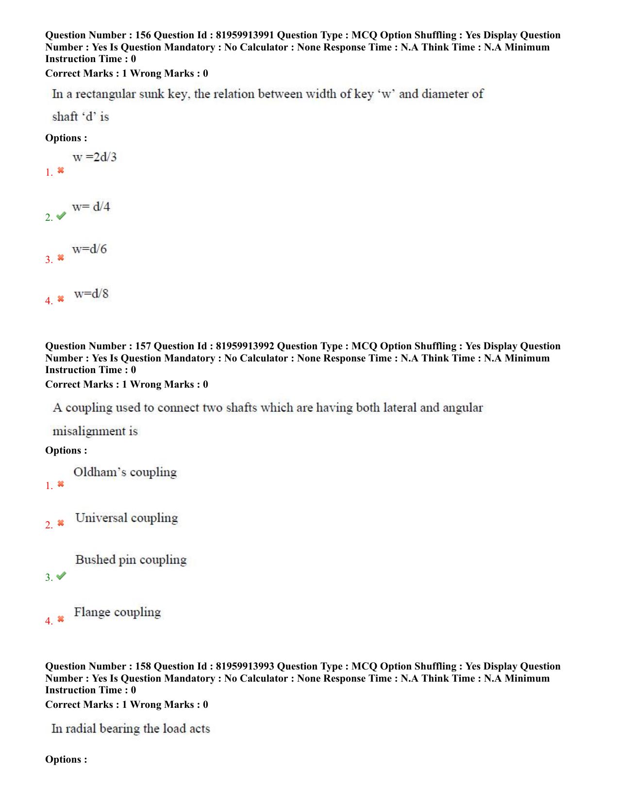 TS ECET 2022 Mechanical Engineering Question Paper - Page 71