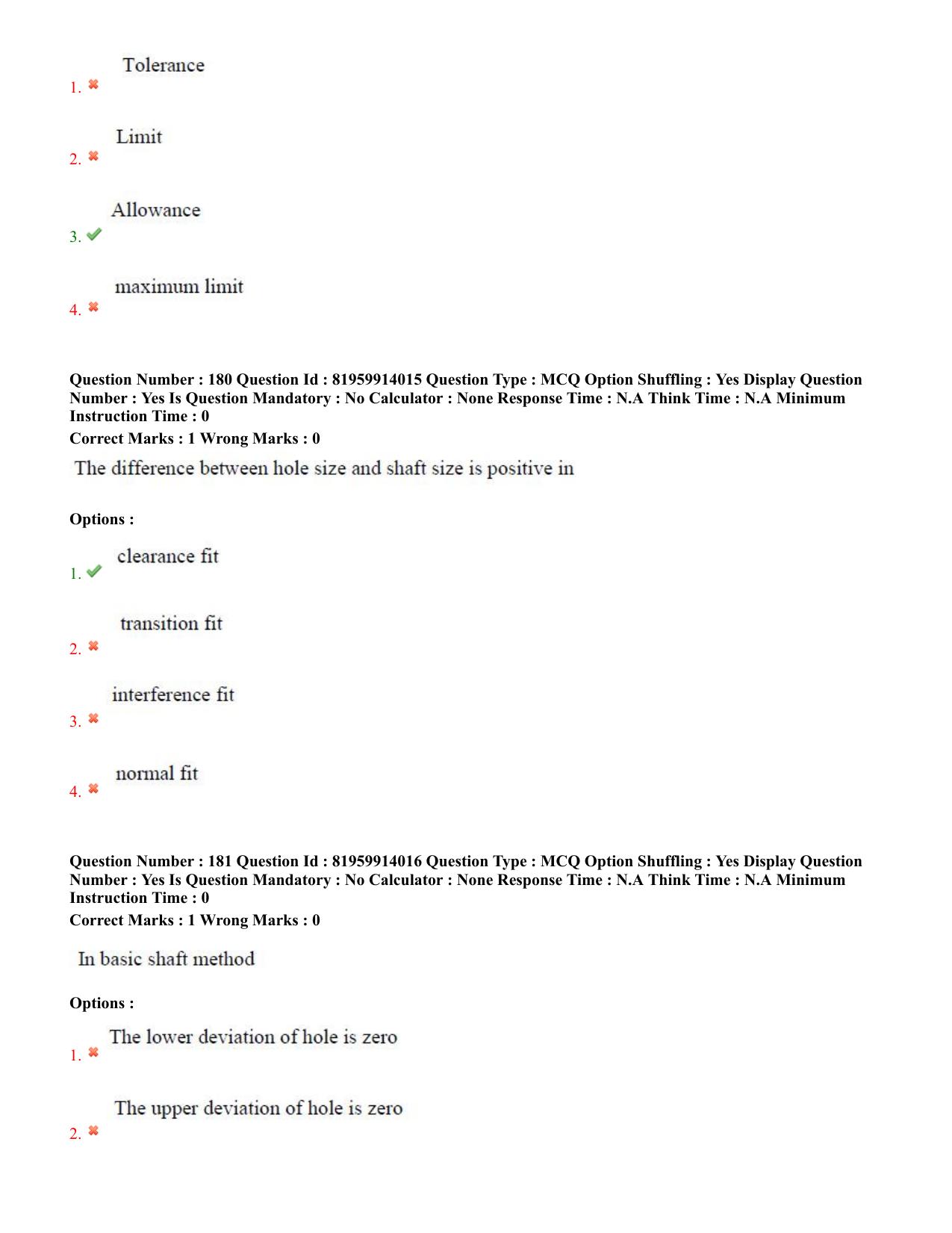 TS ECET 2022 Mechanical Engineering Question Paper - Page 81