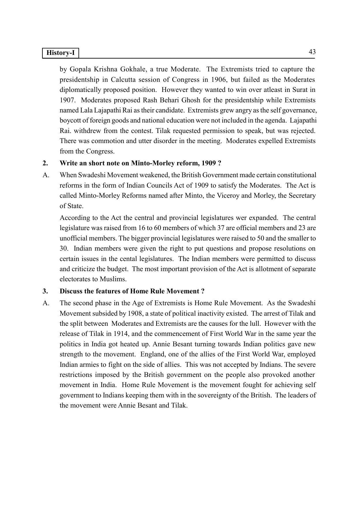 TS SCERT Inter 2nd Year History I yr EM Path 1 (Telugu Medium) Text Book - Page 48