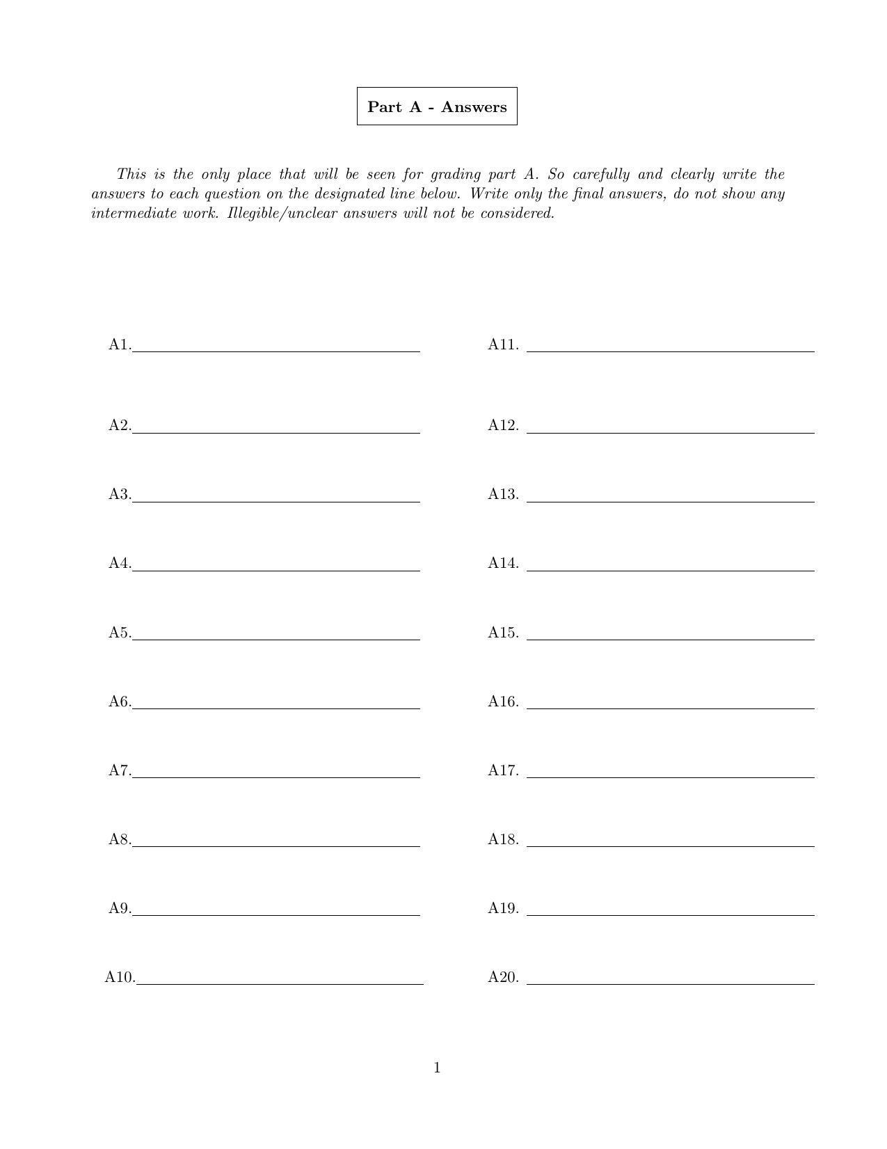 CMI Entrance Exam 2018 Question Paper MSc Data Science - Page 3