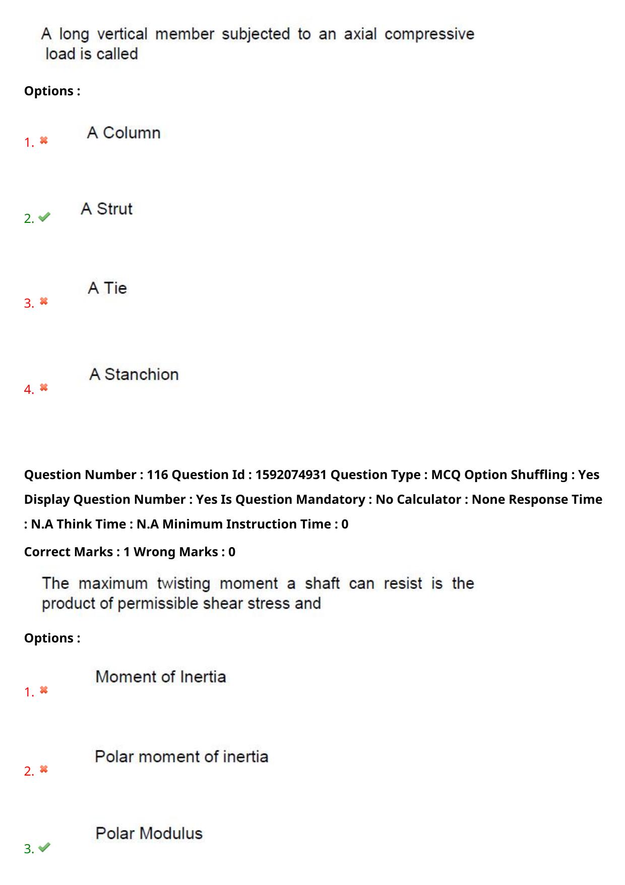 TS ECET 2023 Civil Engineering Question Paper - Page 80