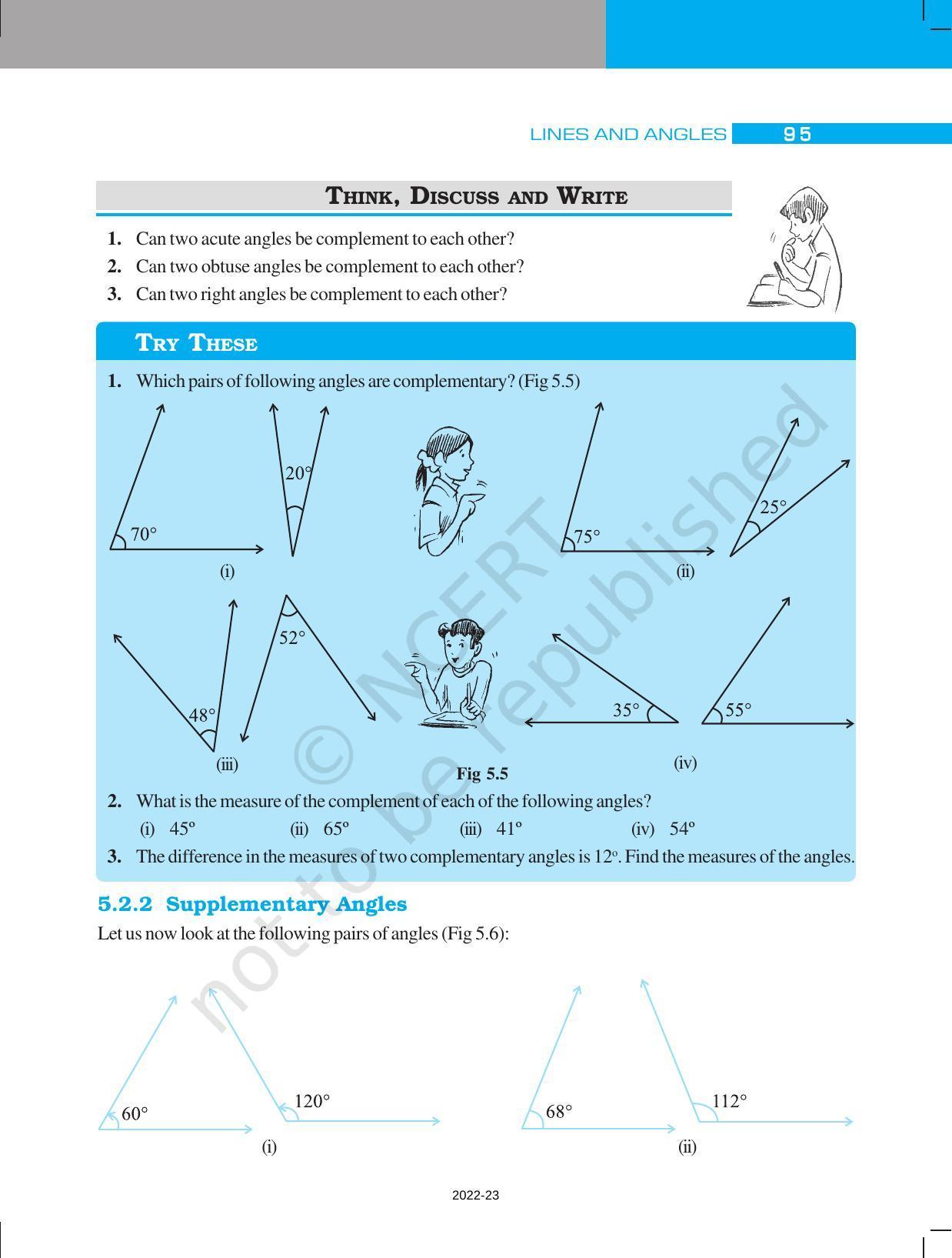 NCERT Book for Class 7 Maths: Chapter 5-Lines and Angles - Page 3