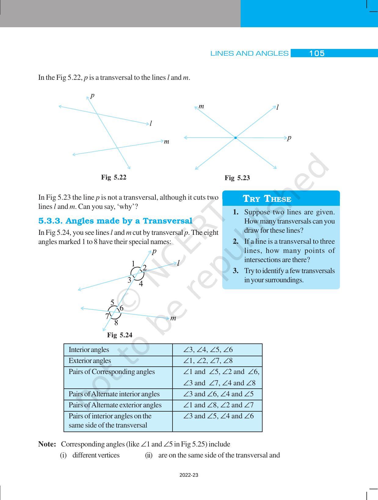 NCERT Book for Class 7 Maths: Chapter 5-Lines and Angles - Page 13