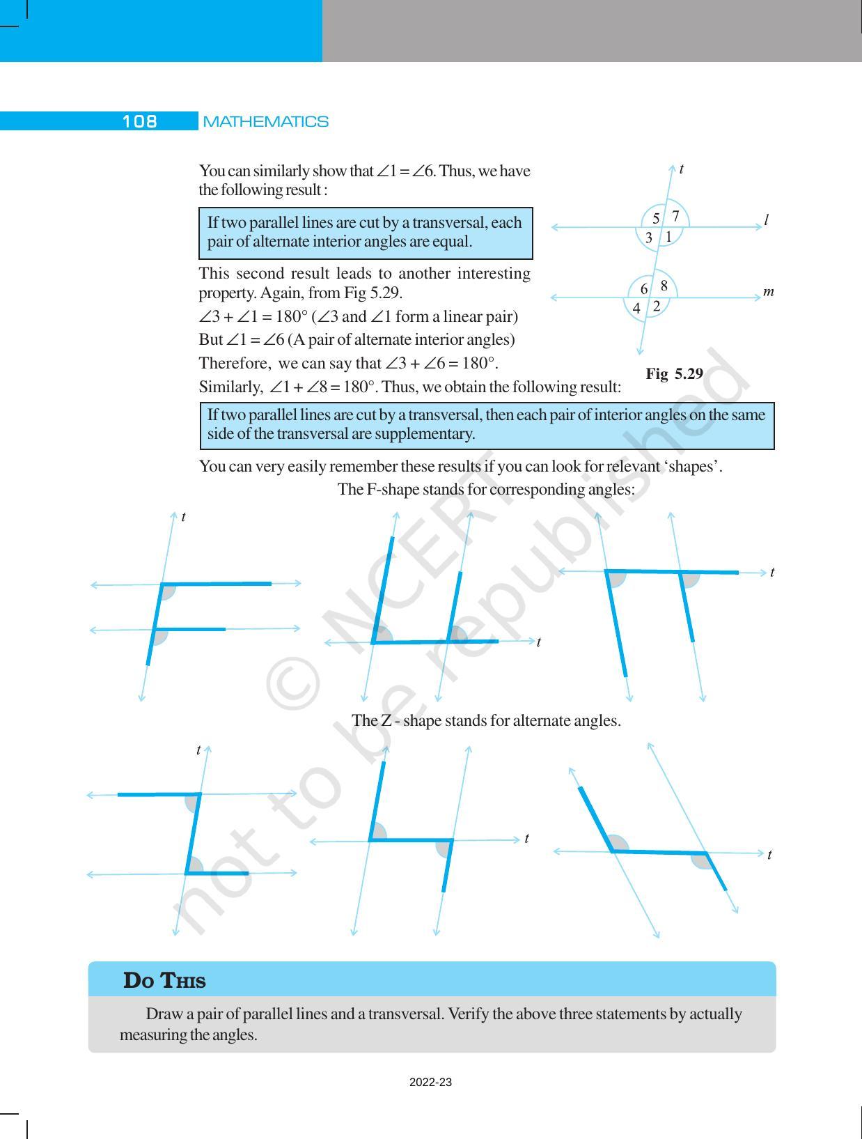 NCERT Book for Class 7 Maths: Chapter 5-Lines and Angles - Page 16