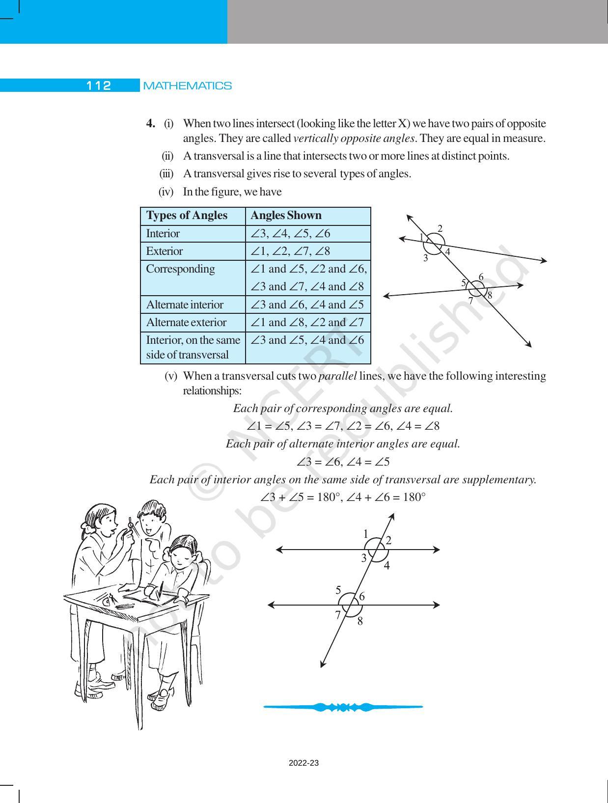 NCERT Book for Class 7 Maths: Chapter 5-Lines and Angles - Page 20