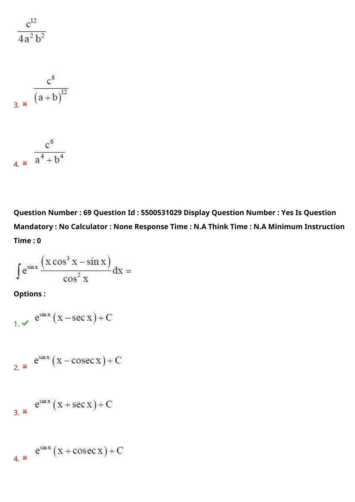 AP EAPCET 2023 - 17 May 2023 Forenoon - Master Engineering Question Paper With Preliminary Keys - Page 59