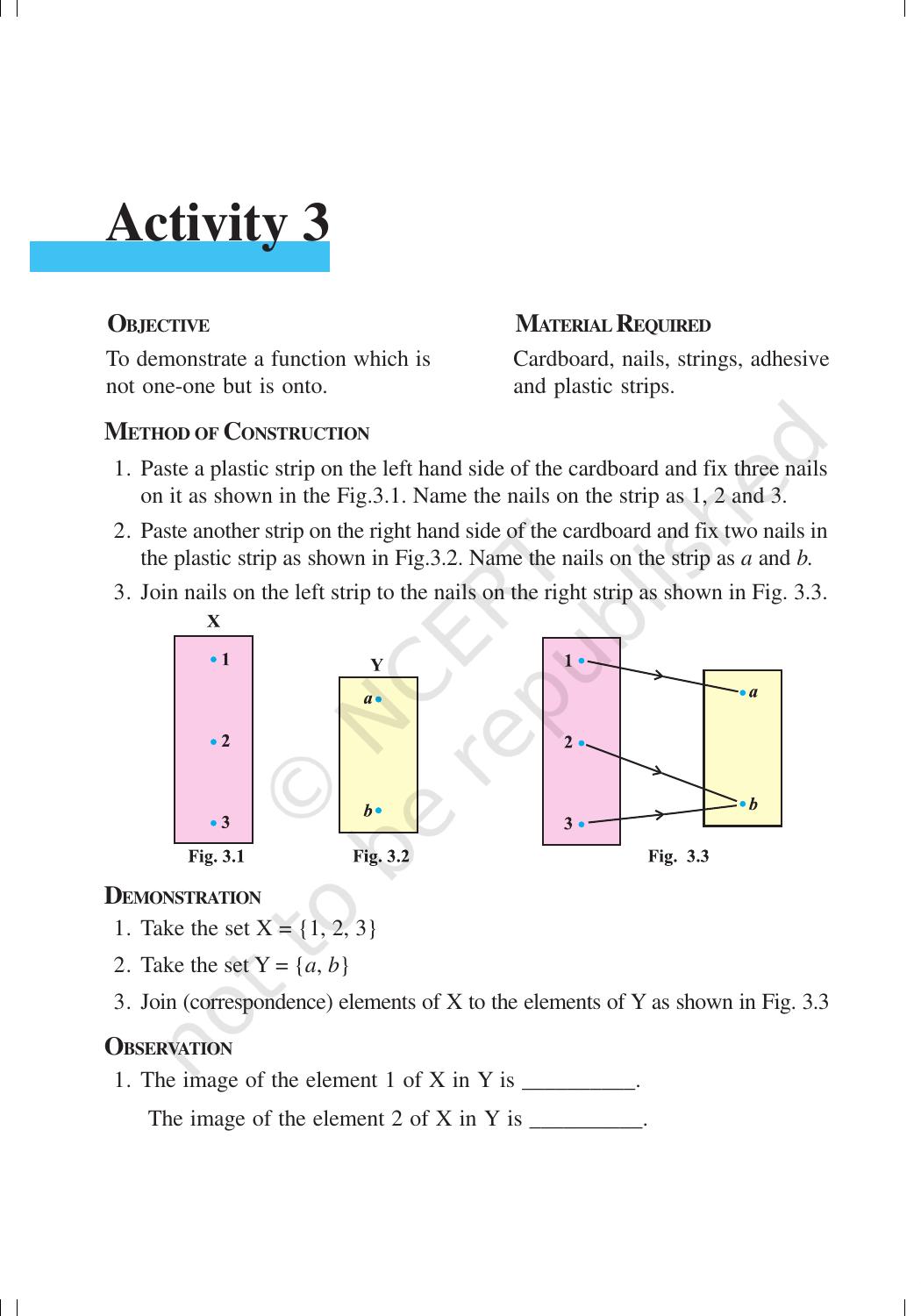NCERT Laboratory Manuals for Class XII Mathematics - Activities(1 – 10) - Page 7