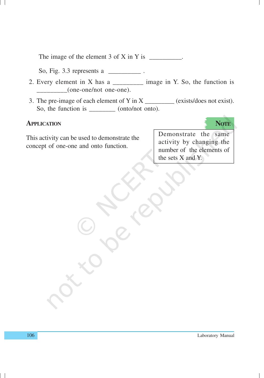 NCERT Laboratory Manuals for Class XII Mathematics - Activities(1 – 10) - Page 8