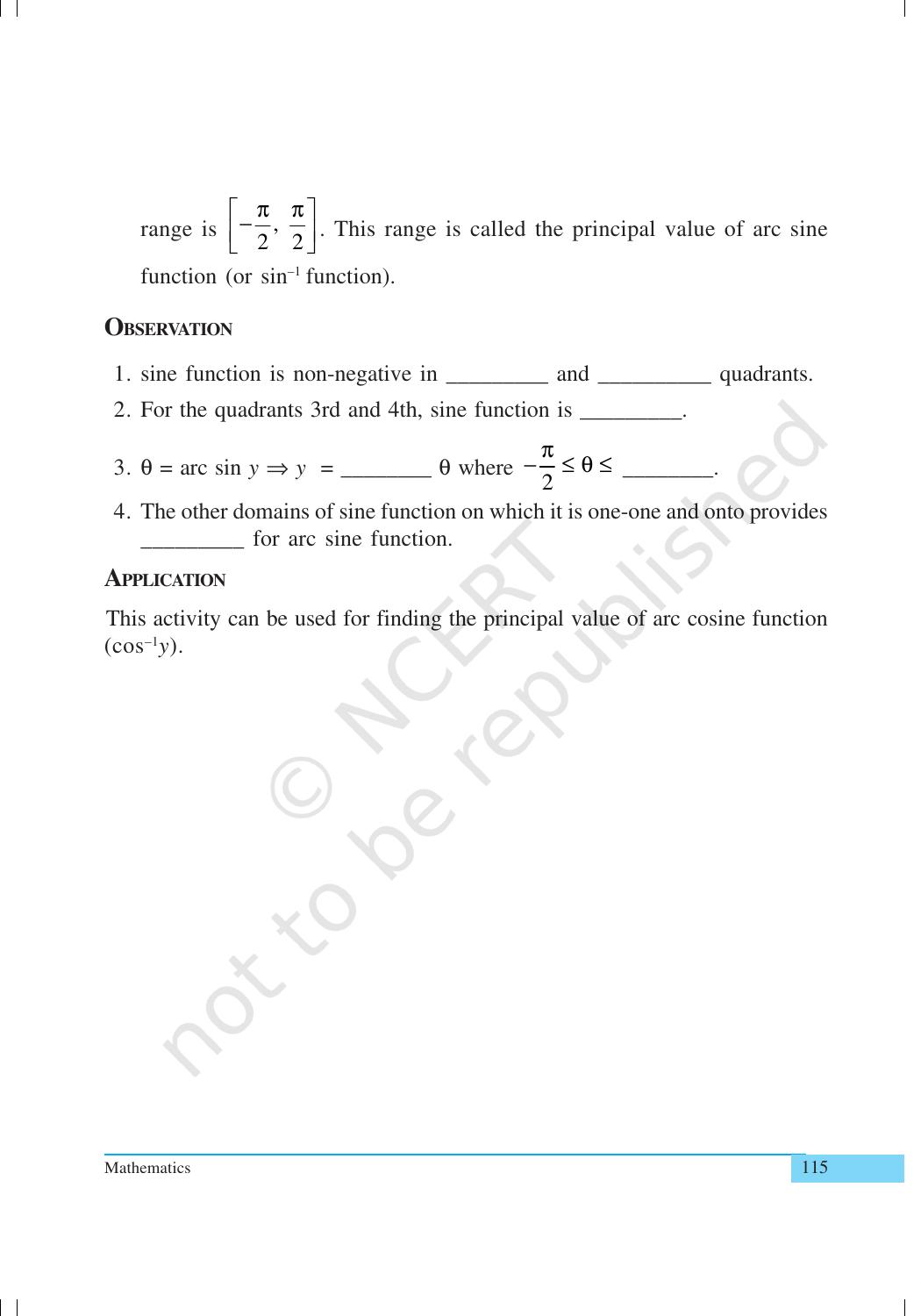 NCERT Laboratory Manuals for Class XII Mathematics - Activities(1 – 10) - Page 17