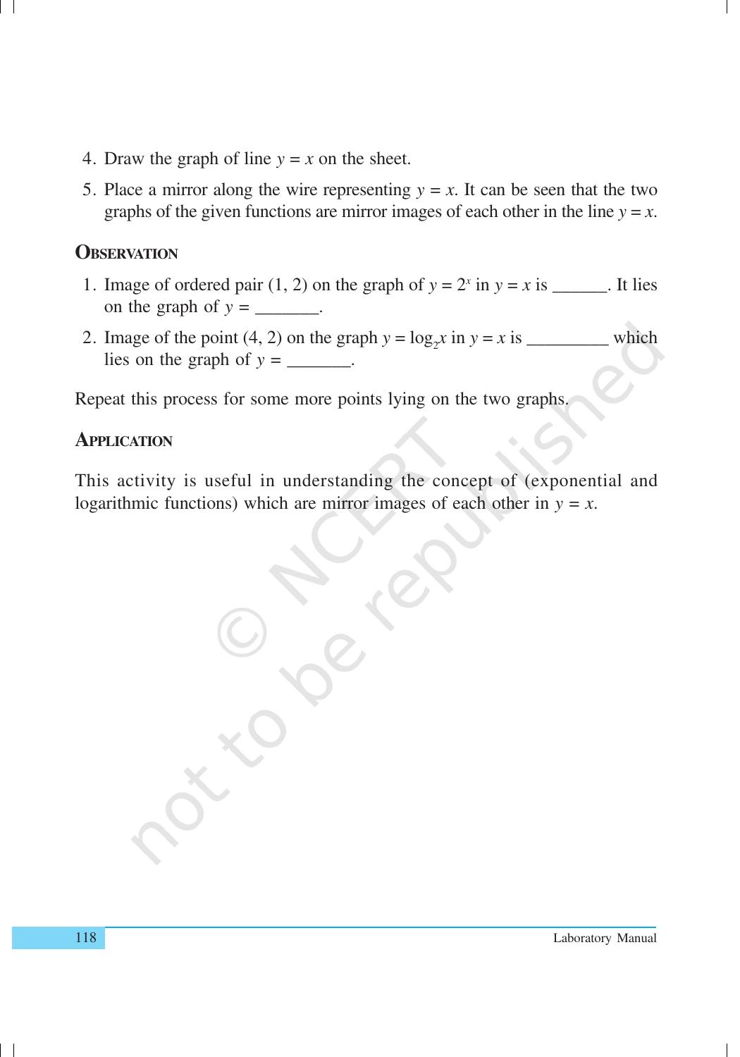 NCERT Laboratory Manuals for Class XII Mathematics - Activities(1 – 10) - Page 20