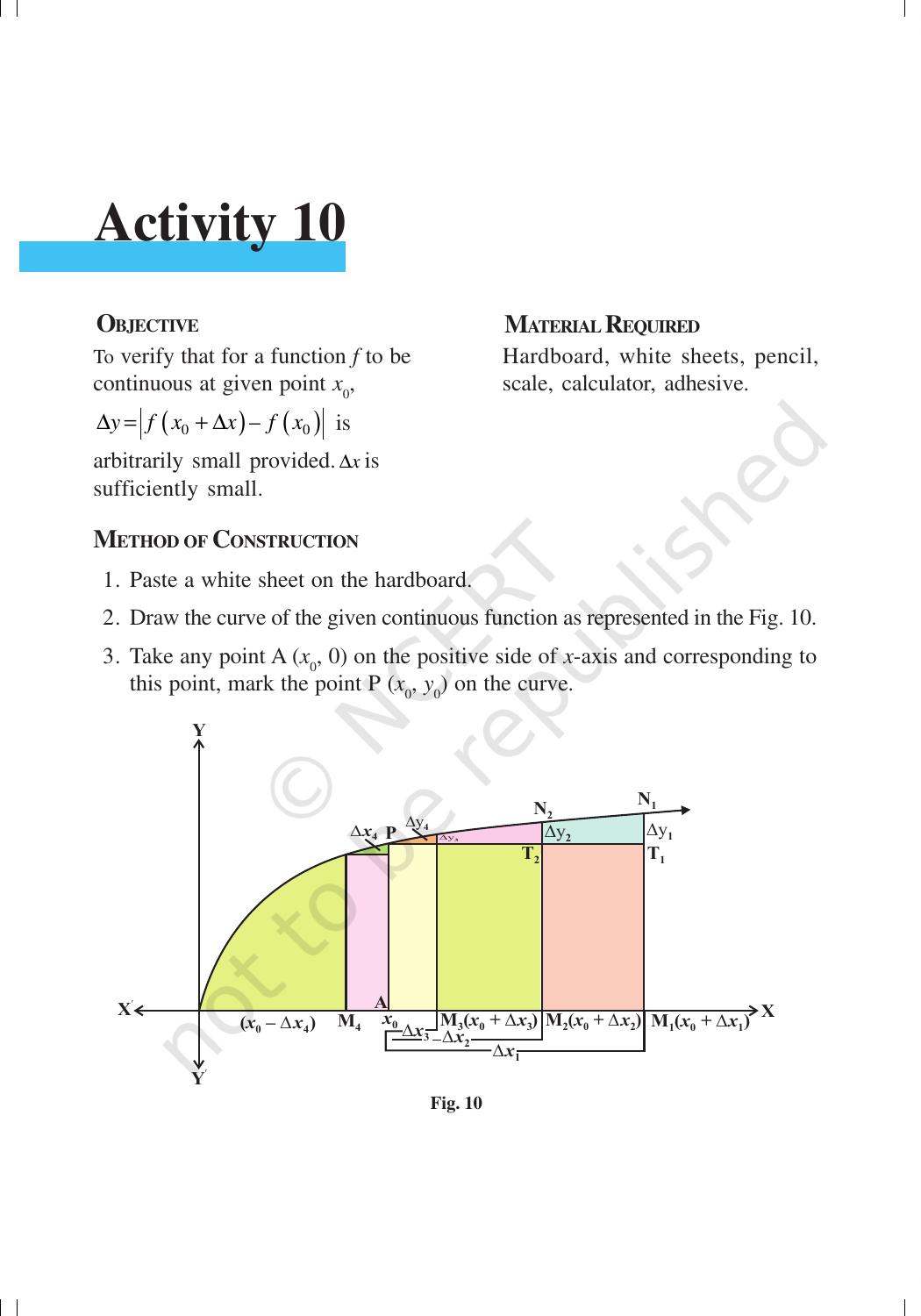 NCERT Laboratory Manuals for Class XII Mathematics - Activities(1 – 10) - Page 26