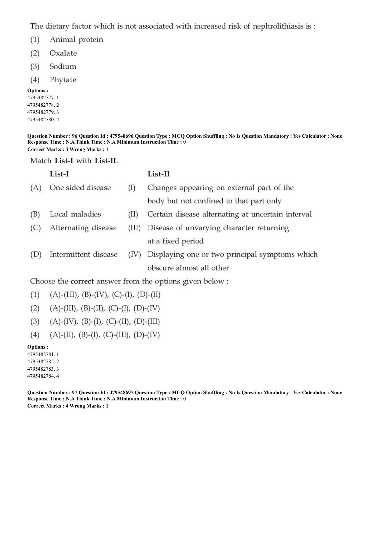 AIAPGET 2023 Homeopathy Question Paper - Page 35