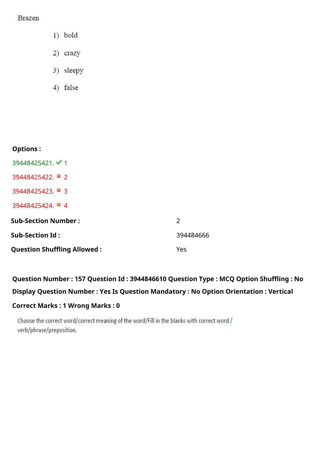 TS ICET 2021 Question Paper 1 - Aug 19, 2021 - Page 149