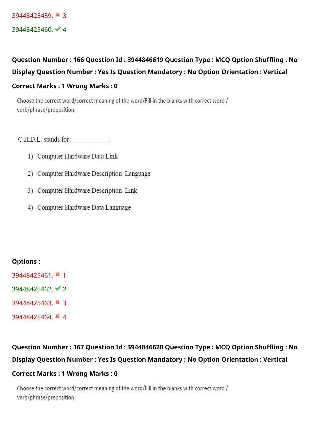 TS ICET 2021 Question Paper 1 - Aug 19, 2021 - Page 156