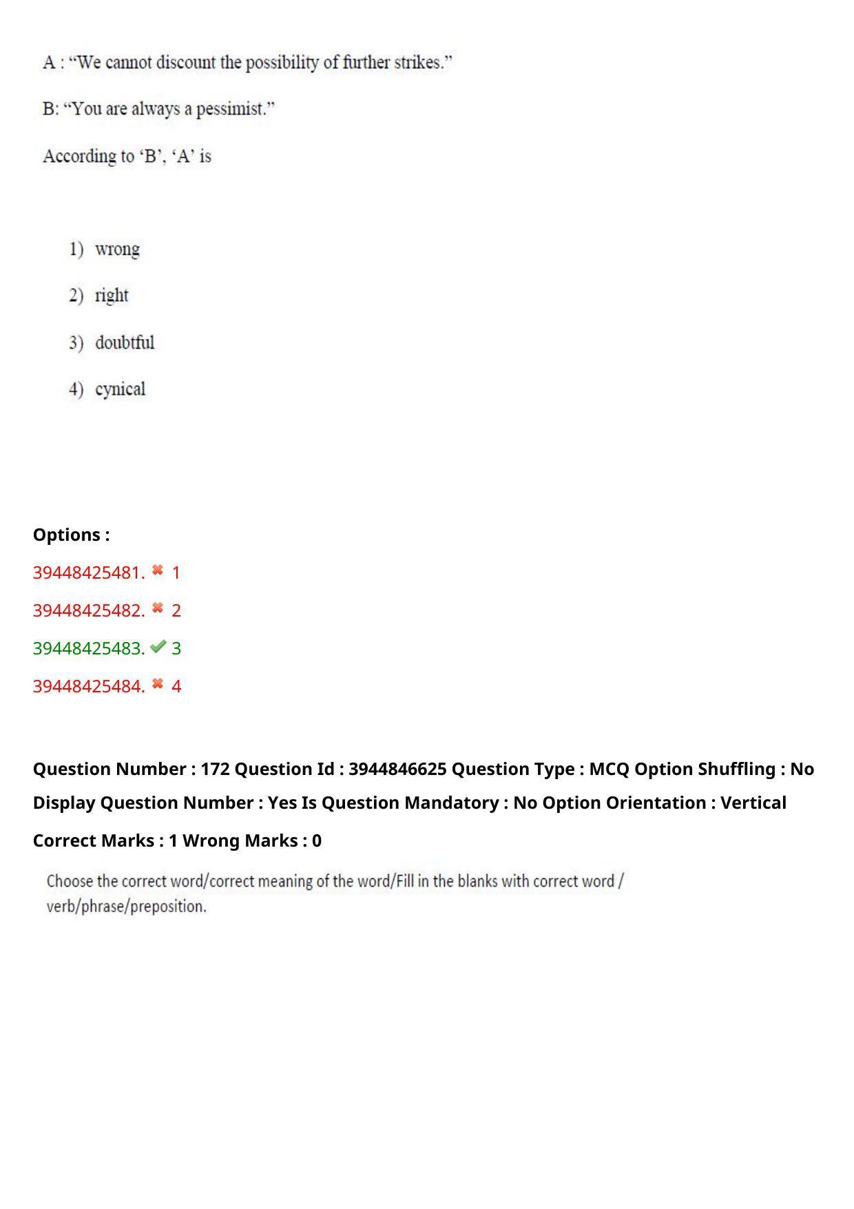 TS ICET 2021 Question Paper 1 - Aug 19, 2021 - Page 160