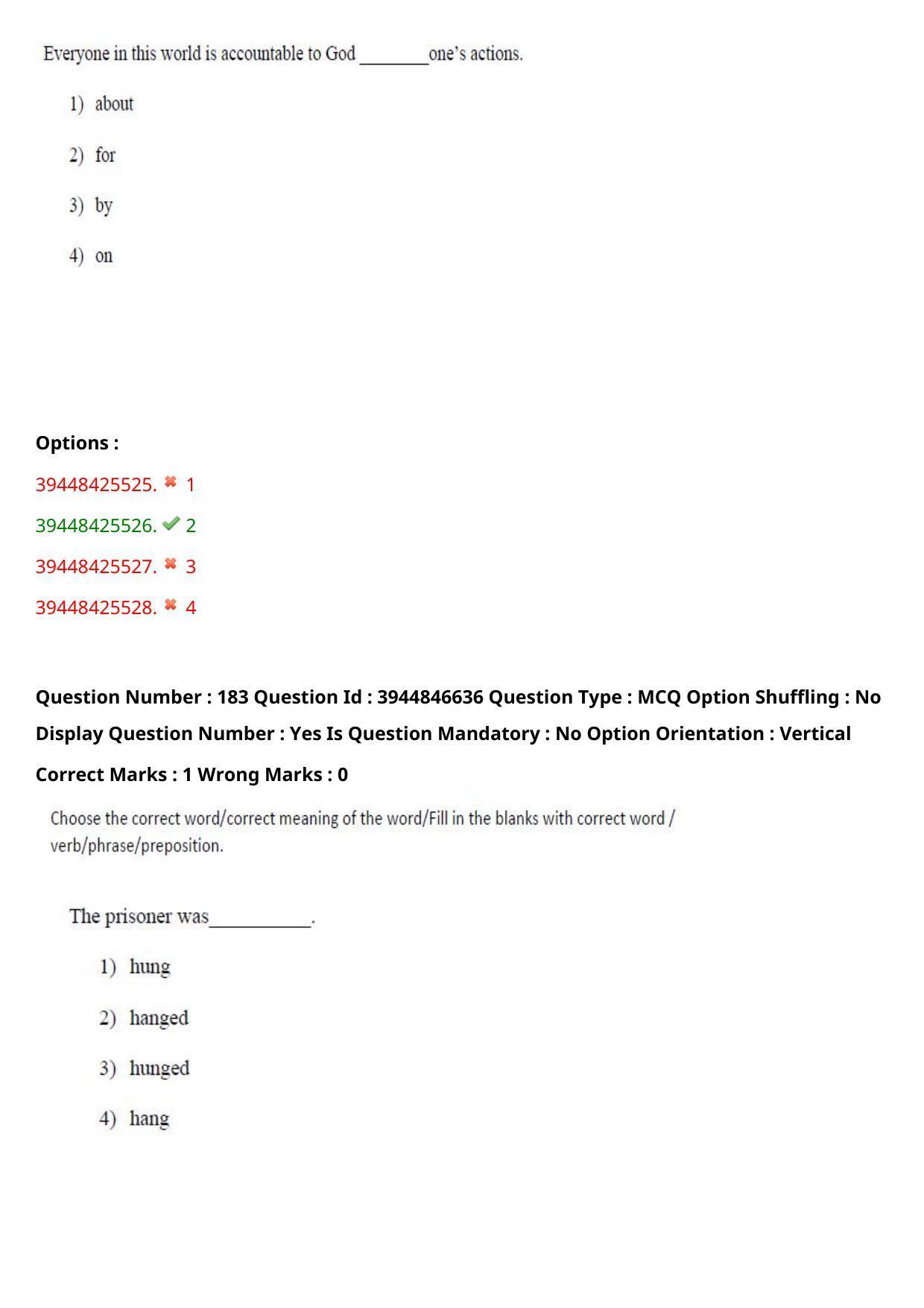TS ICET 2021 Question Paper 1 - Aug 19, 2021 - Page 169