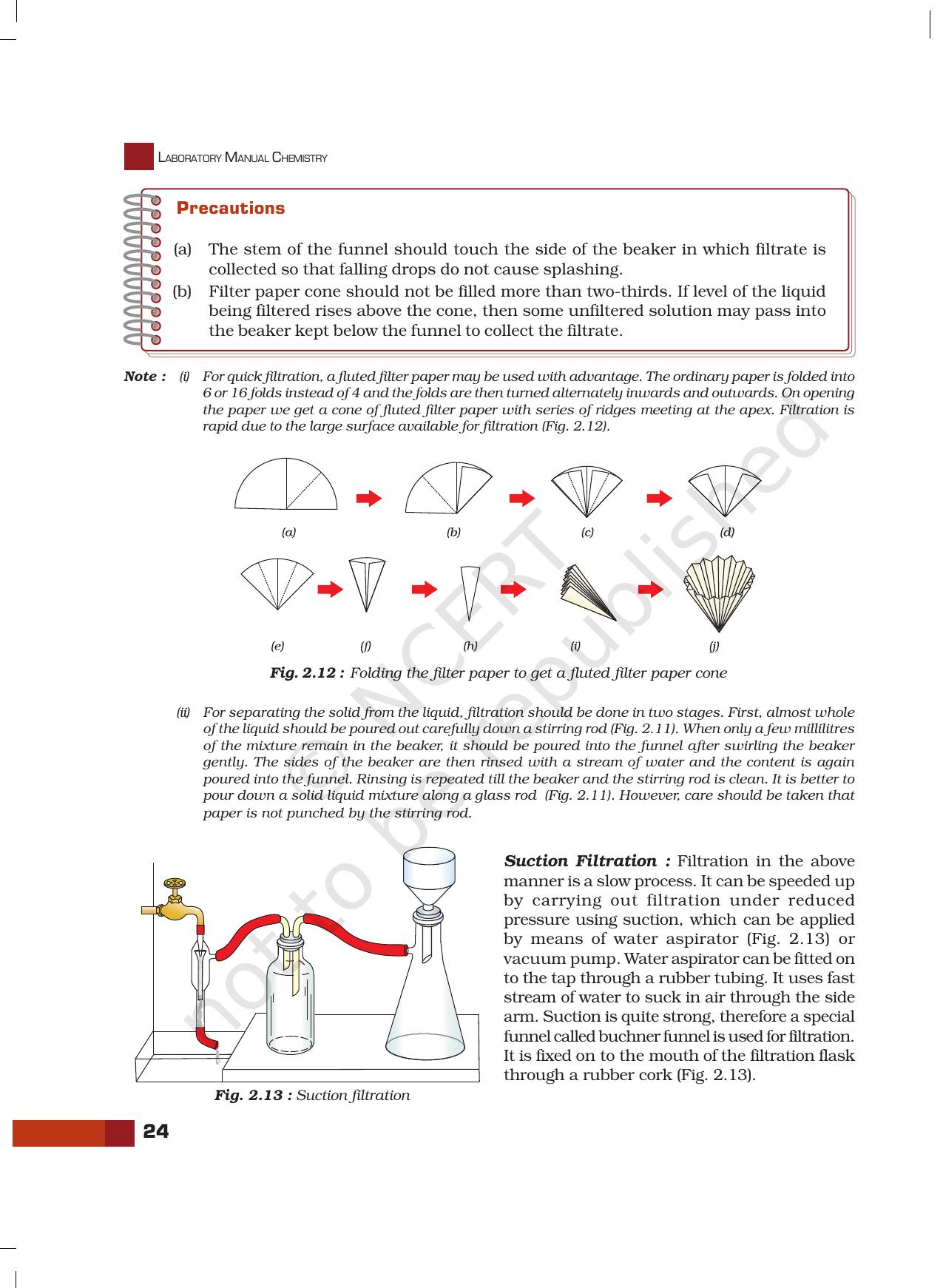 NCERT Laboratory Manuals for Class XI Chemistry - Unit-2 Basic Laboratory Techniques - Page 9