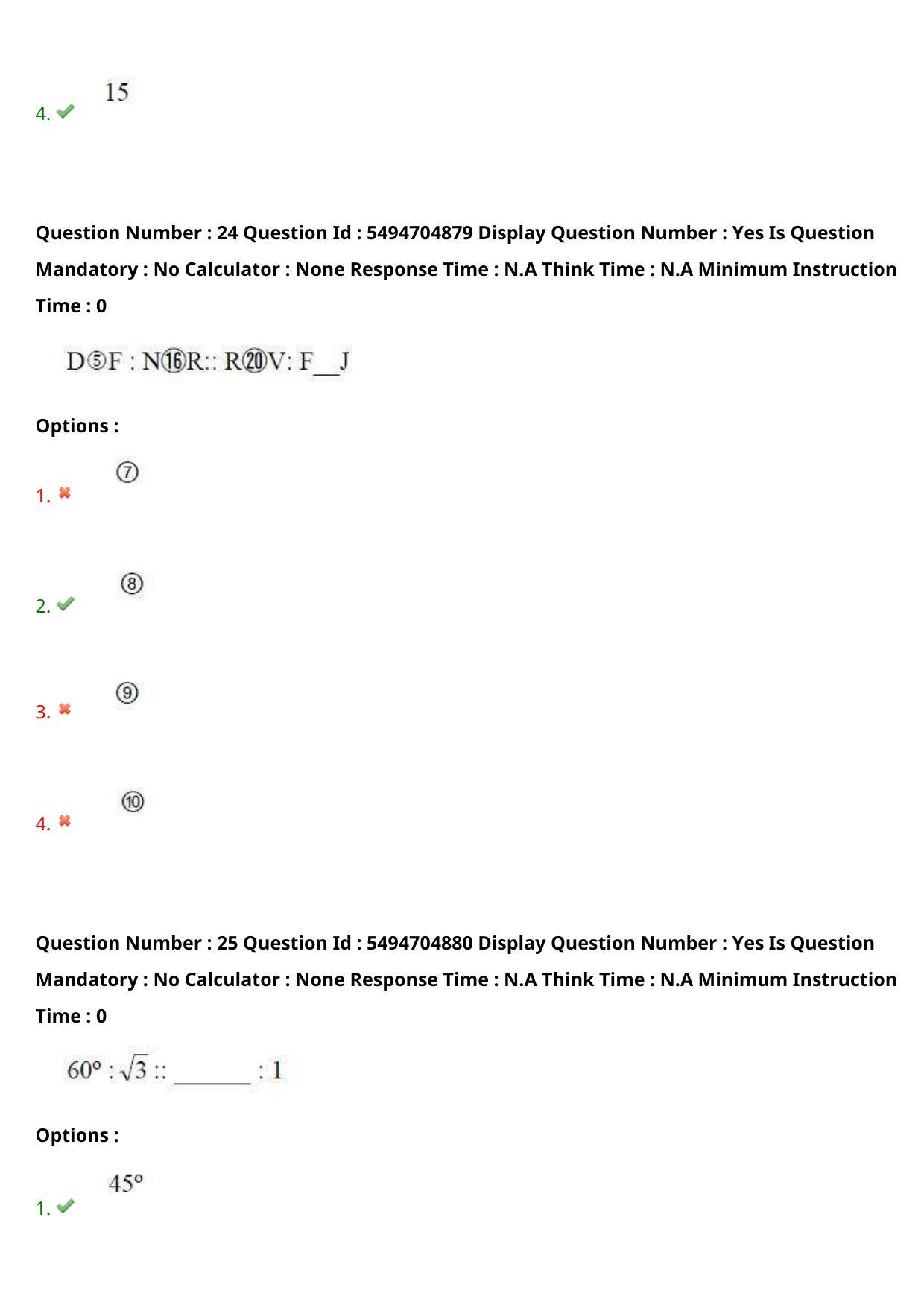 AP ICET 2022 Shift - 1 Question Paper with key - Page 18