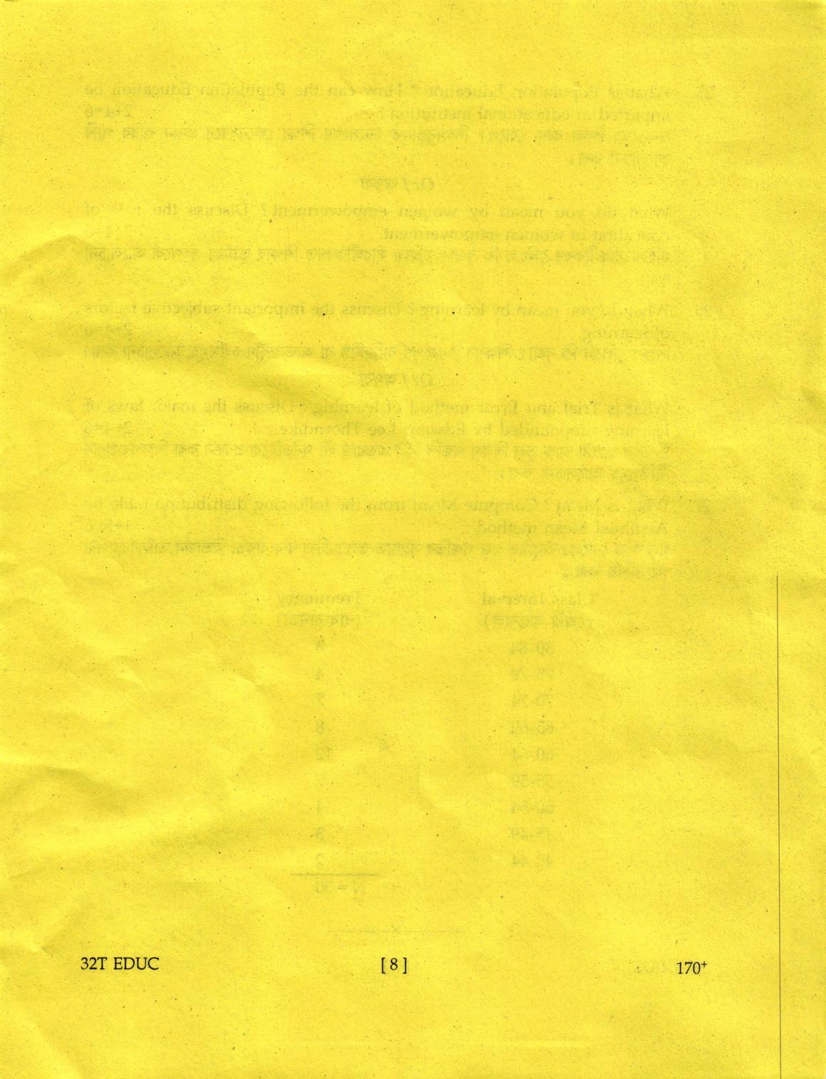 AHSEC Class 12 Education Question Papers 2022 - Page 8