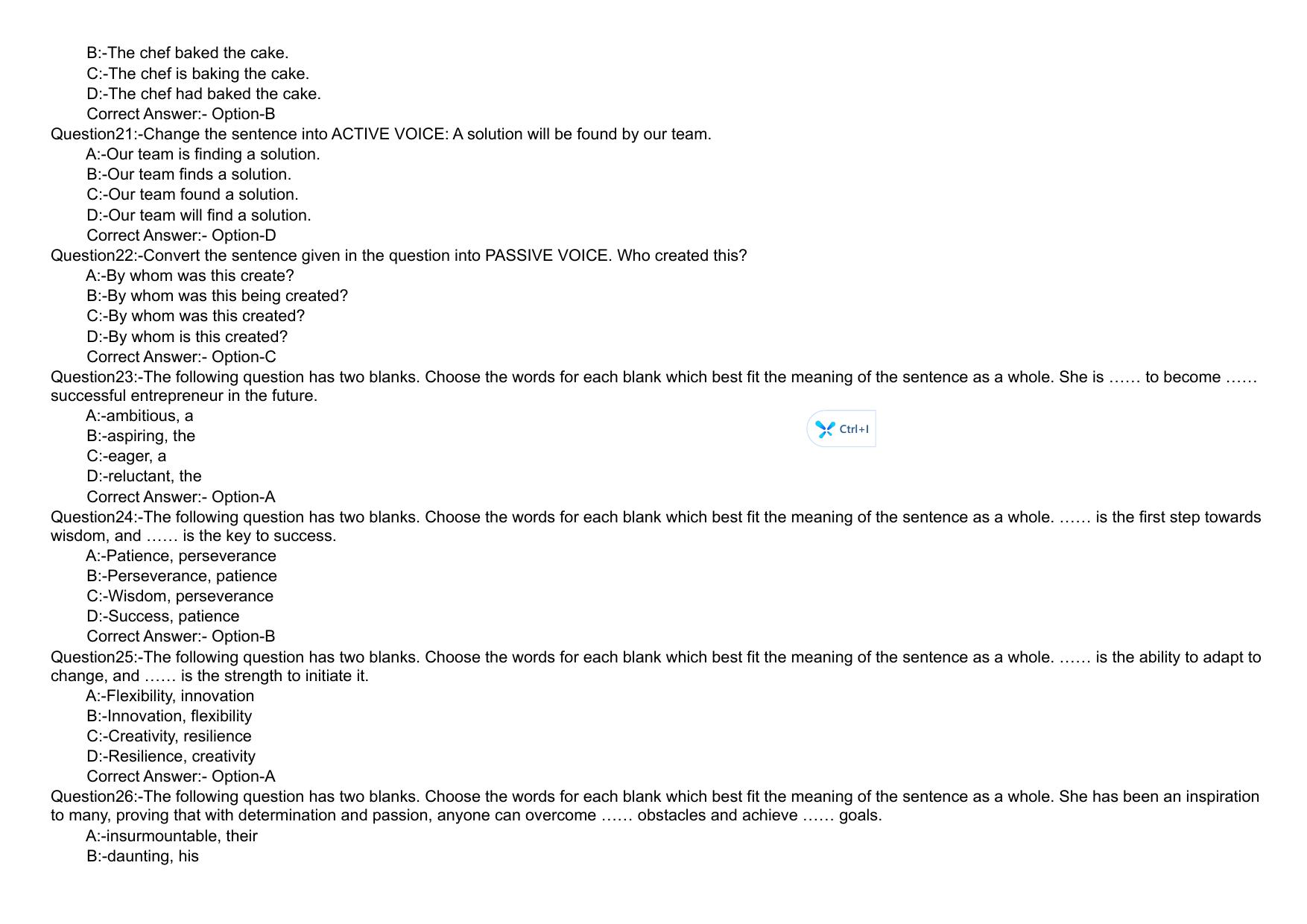 KMAT Question Papers with Answer key - March 2024 - Page 4