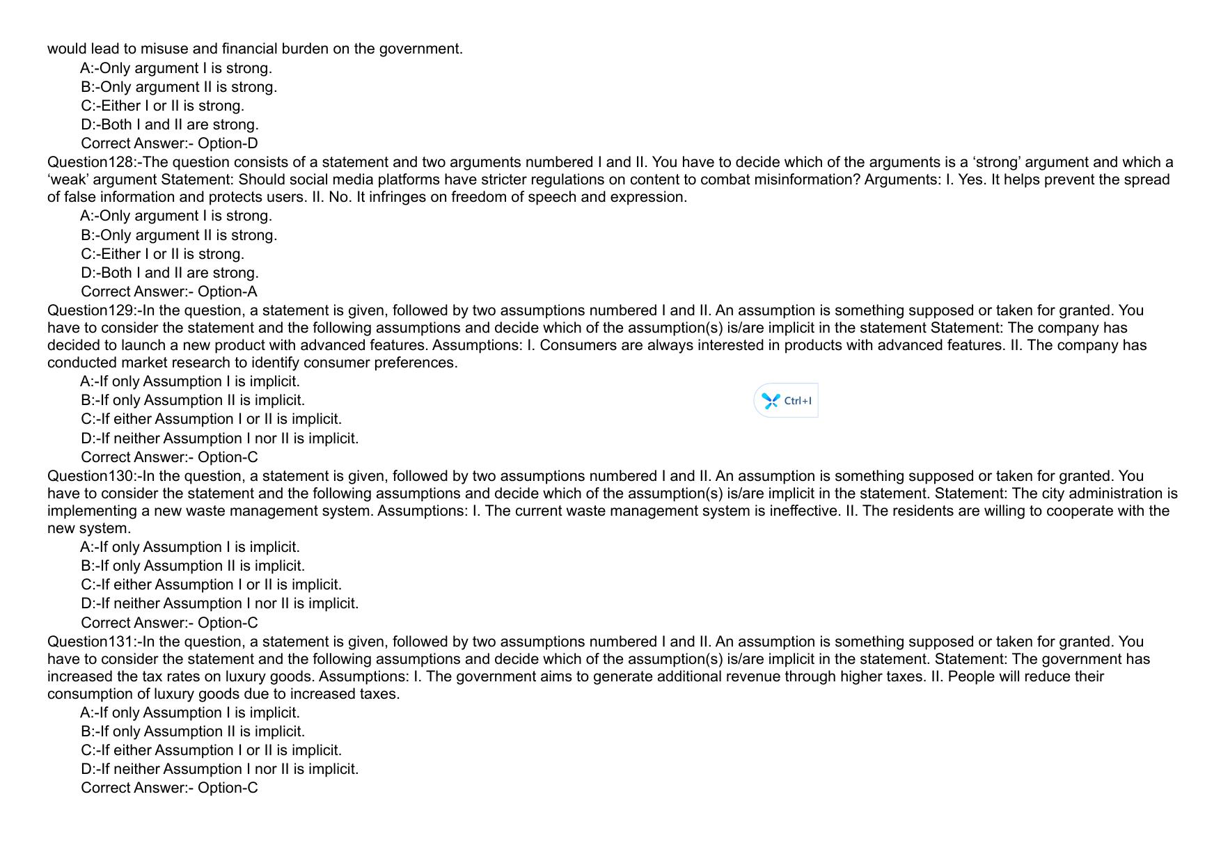 KMAT Question Papers with Answer key - March 2024 - Page 21
