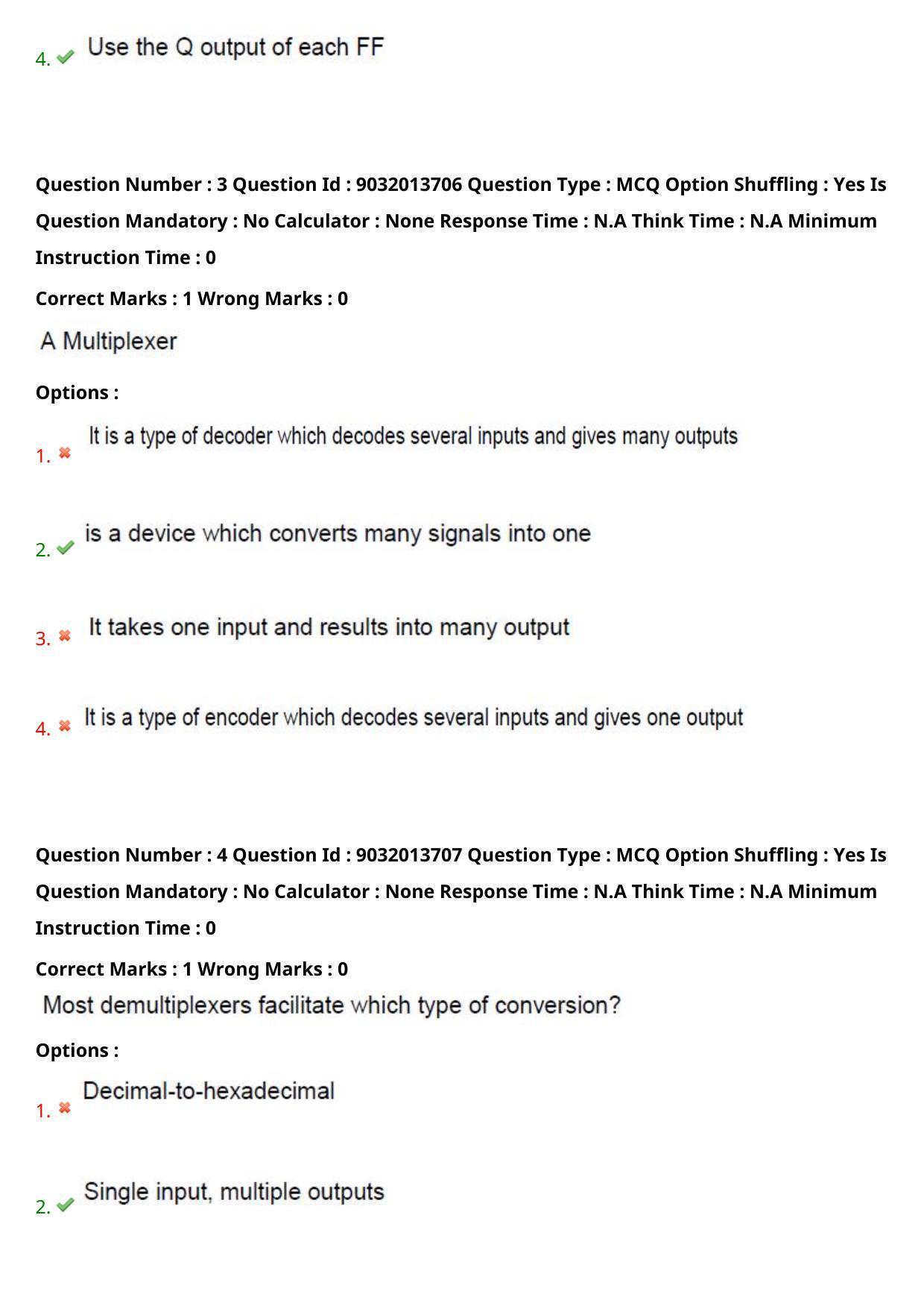TS CPGET 2022 M.Sc Electronics Question Paper with Answer Key - Page 4