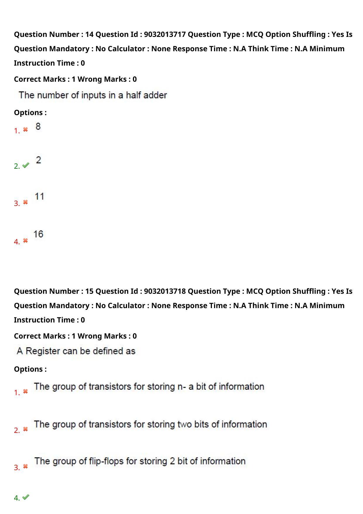 TS CPGET 2022 M.Sc Electronics Question Paper with Answer Key - Page 10