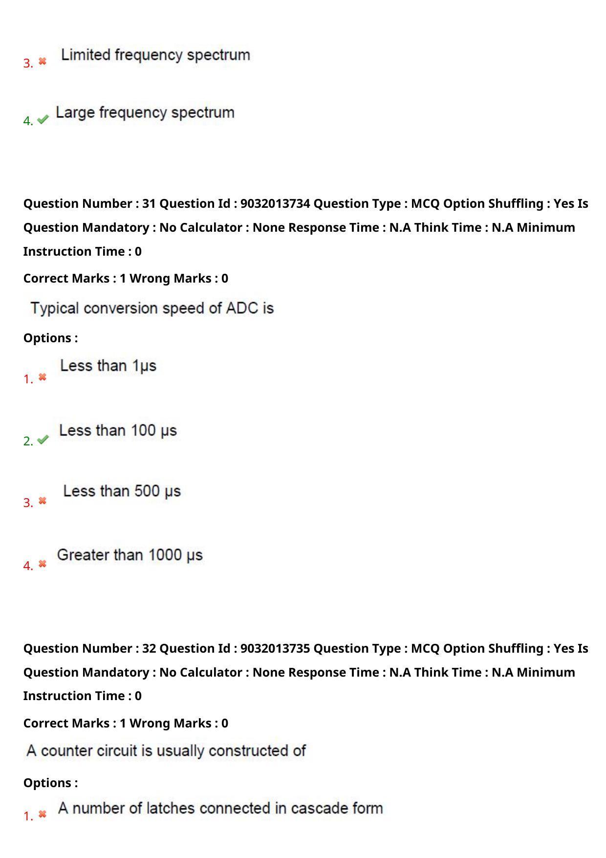 TS CPGET 2022 M.Sc Electronics Question Paper with Answer Key - Page 19