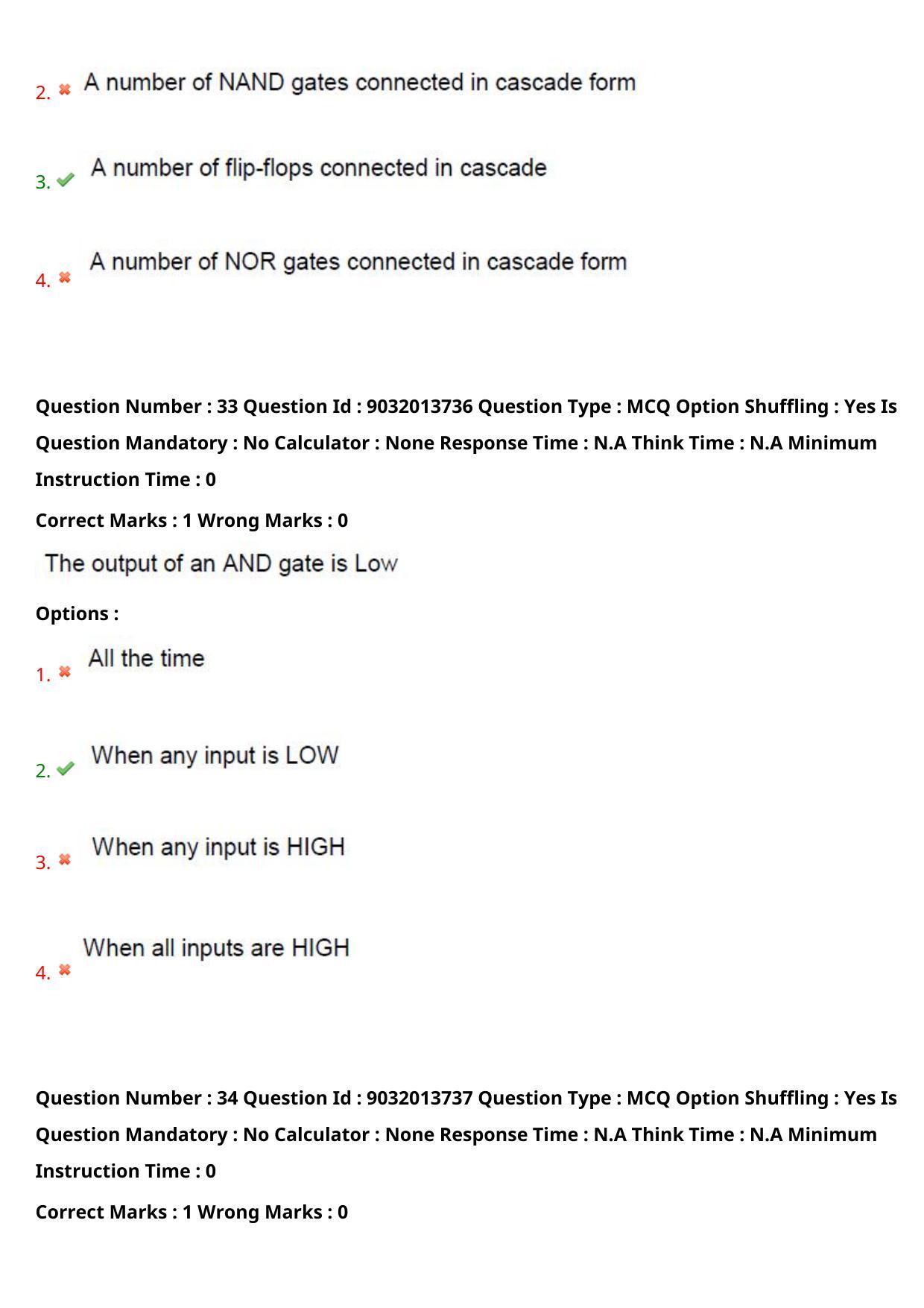 TS CPGET 2022 M.Sc Electronics Question Paper with Answer Key - Page 20
