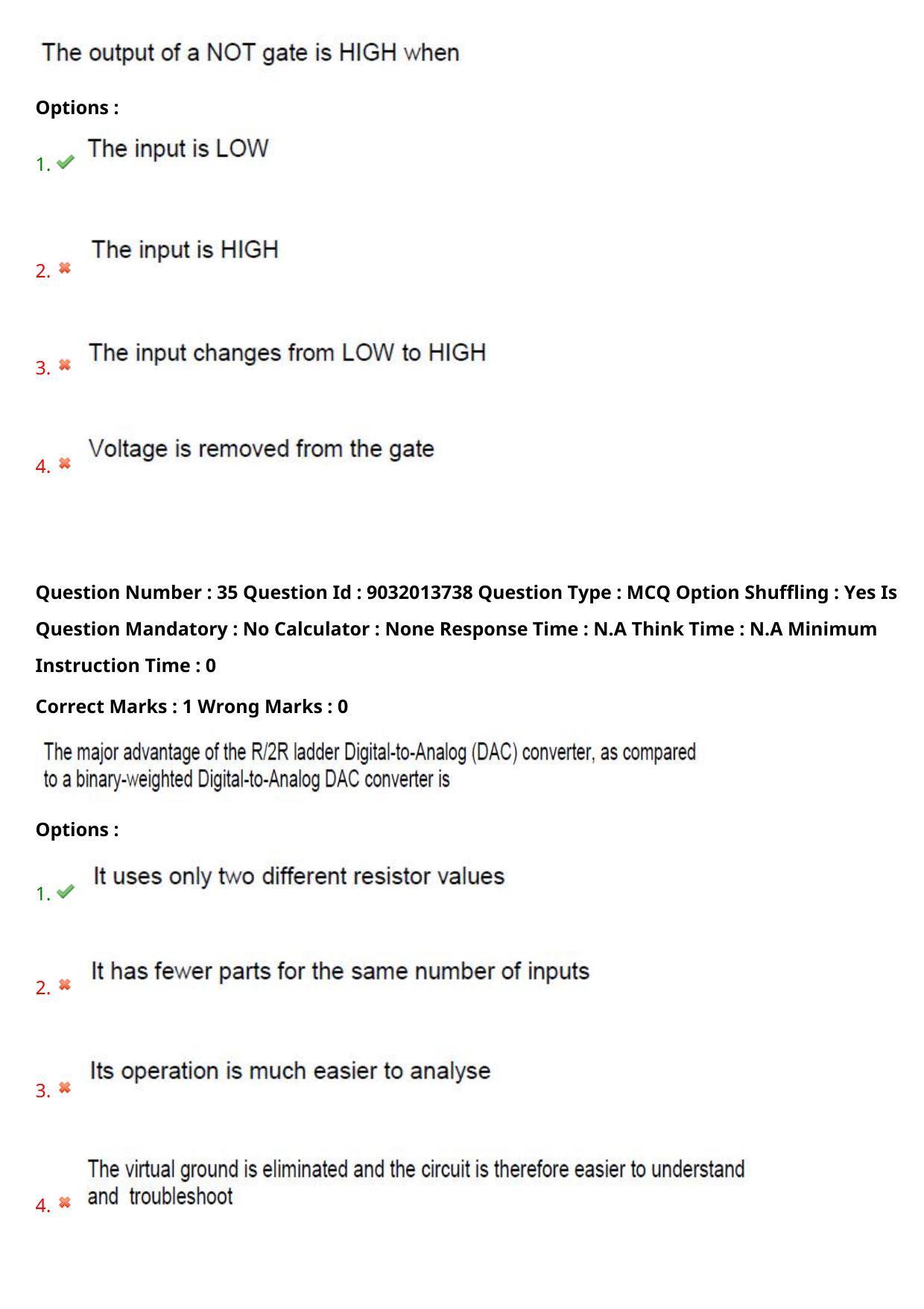 TS CPGET 2022 M.Sc Electronics Question Paper with Answer Key - Page 21