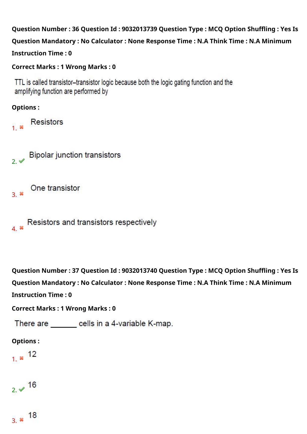 TS CPGET 2022 M.Sc Electronics Question Paper with Answer Key - Page 22