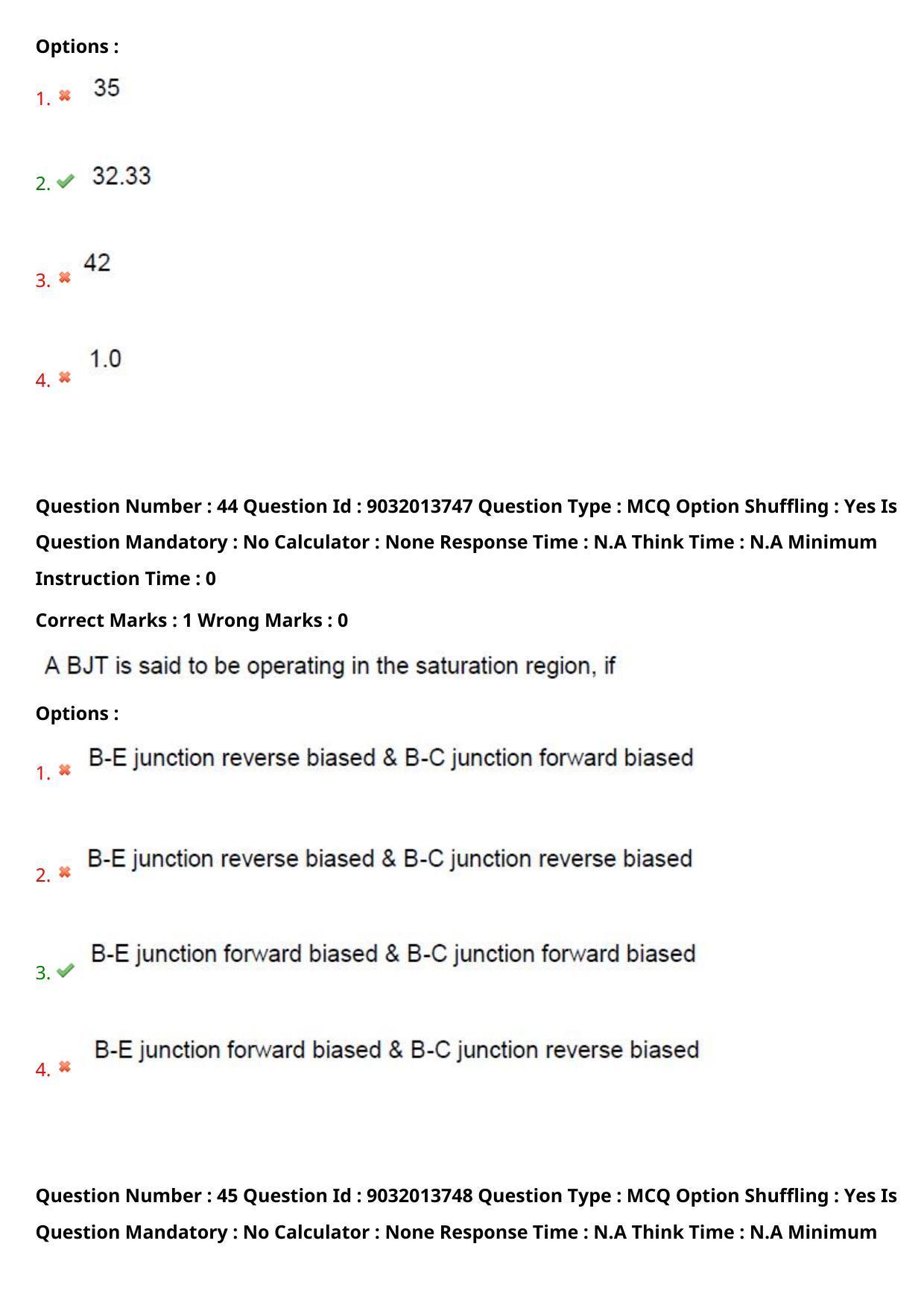 TS CPGET 2022 M.Sc Electronics Question Paper with Answer Key - Page 26