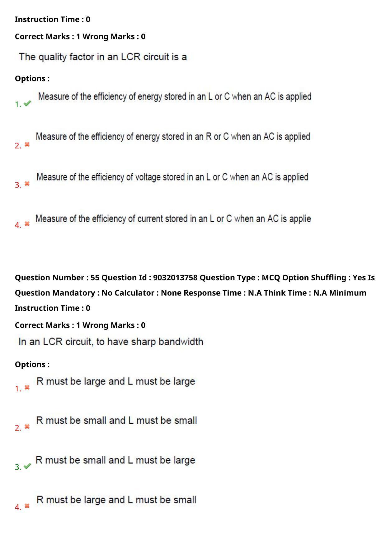 TS CPGET 2022 M.Sc Electronics Question Paper with Answer Key - Page 32