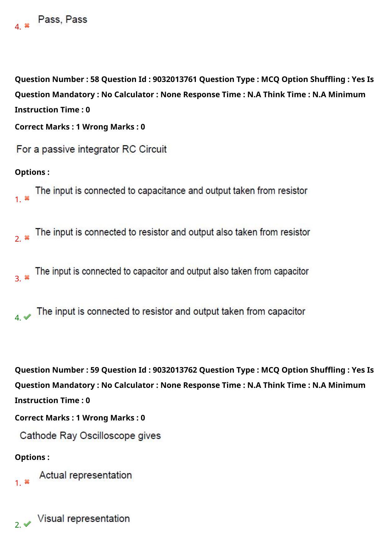 TS CPGET 2022 M.Sc Electronics Question Paper with Answer Key - Page 34