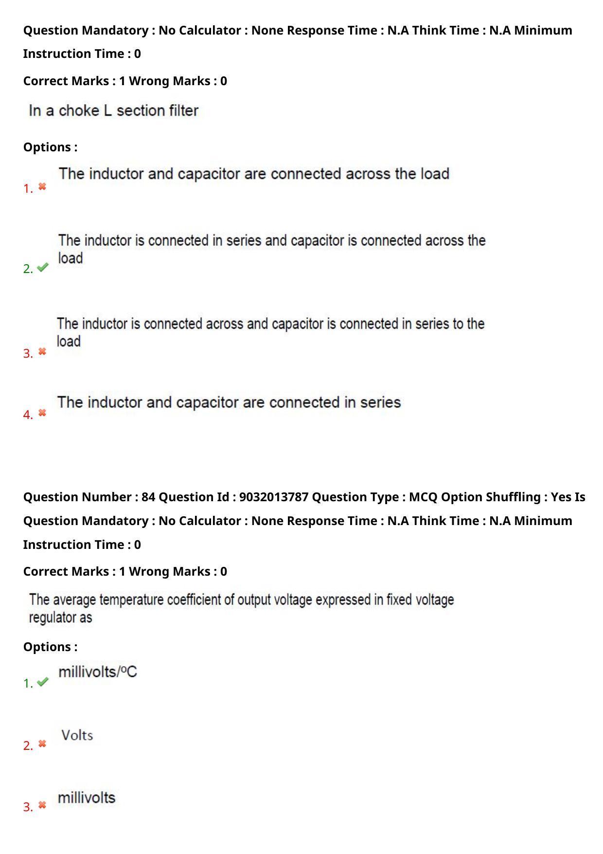TS CPGET 2022 M.Sc Electronics Question Paper with Answer Key - Page 48