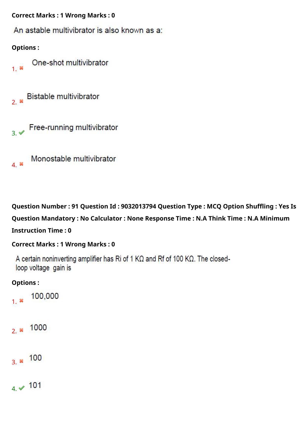 TS CPGET 2022 M.Sc Electronics Question Paper with Answer Key - Page 52