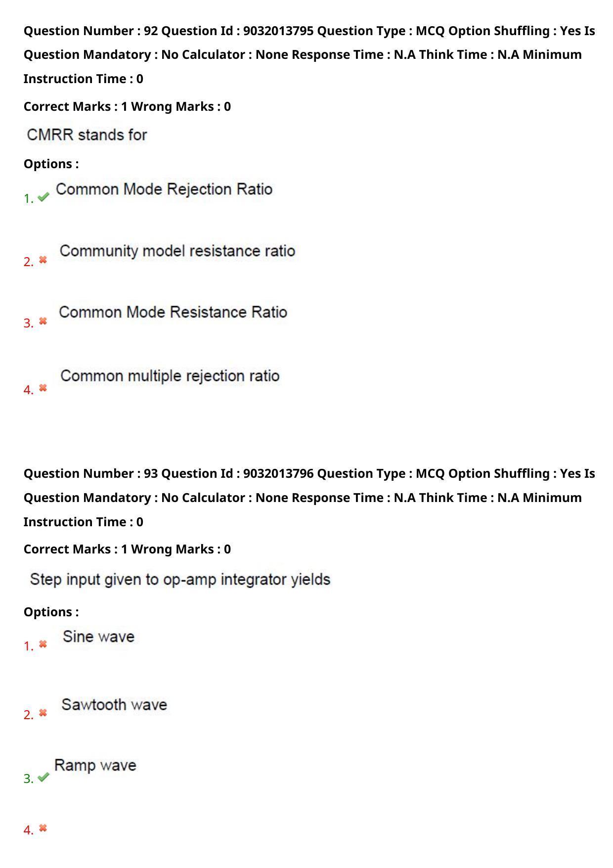TS CPGET 2022 M.Sc Electronics Question Paper with Answer Key - Page 53