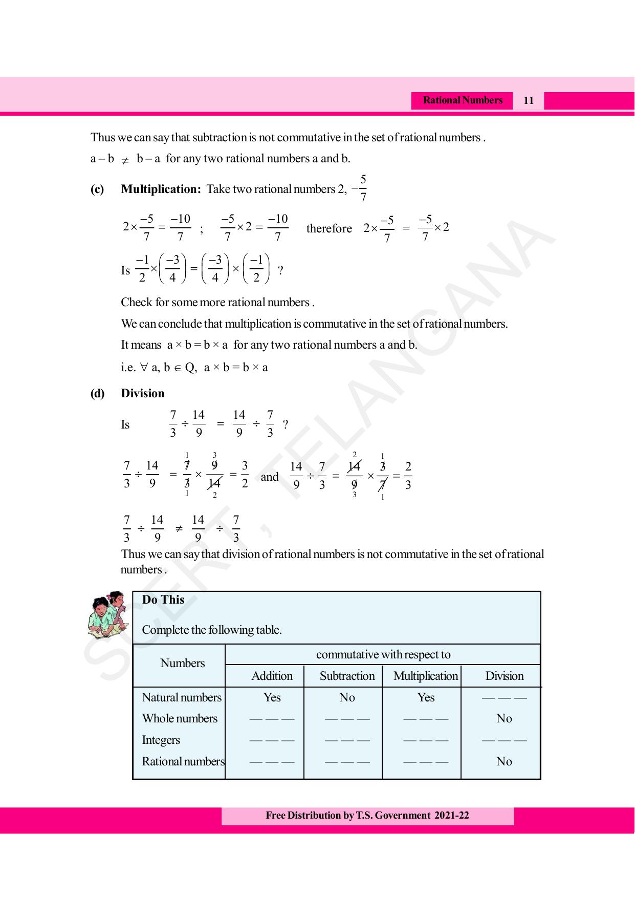 TS SCERT Class 8 Maths (English Medium) Text Book - Page 23