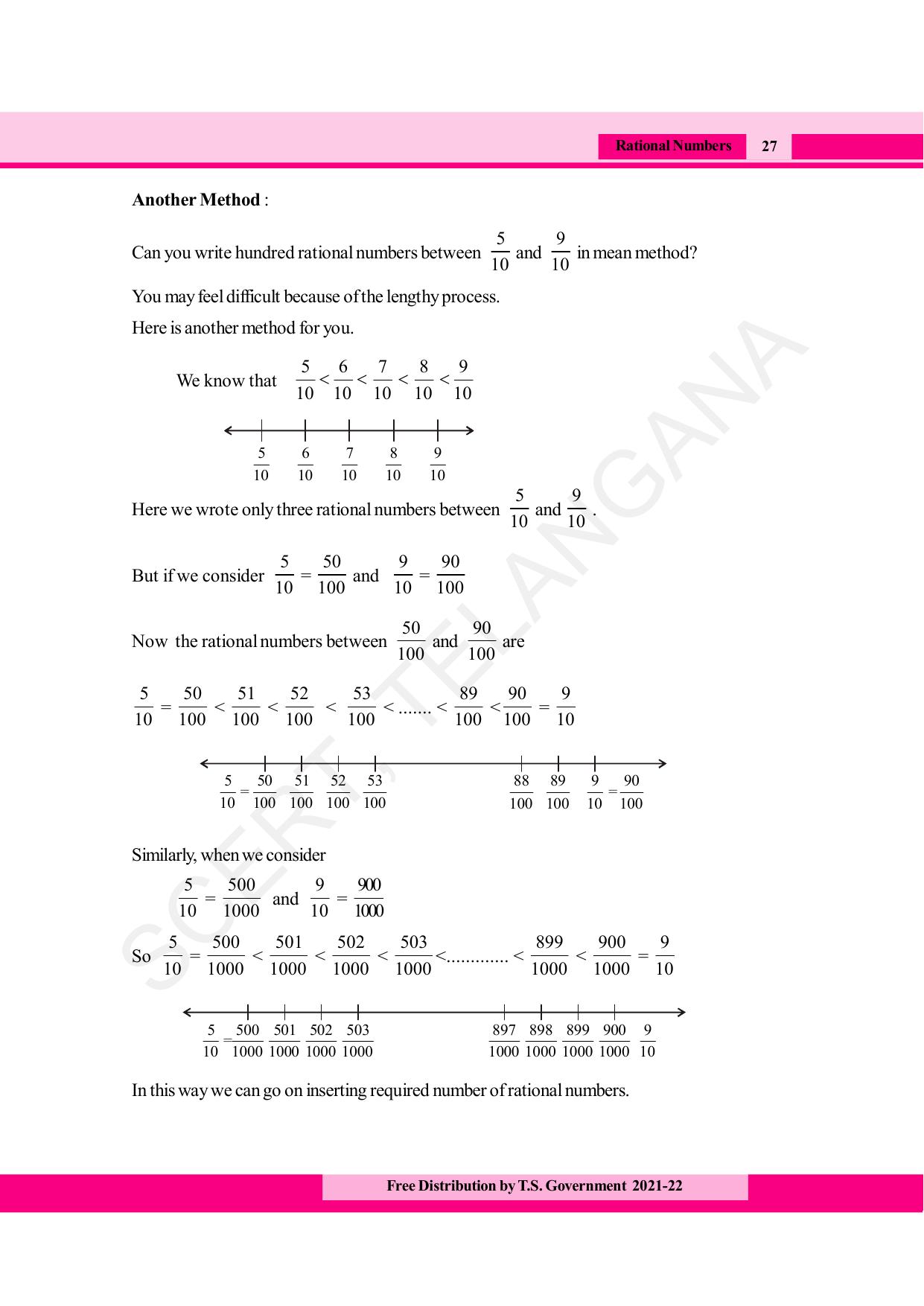TS SCERT Class 8 Maths (English Medium) Text Book - Page 39