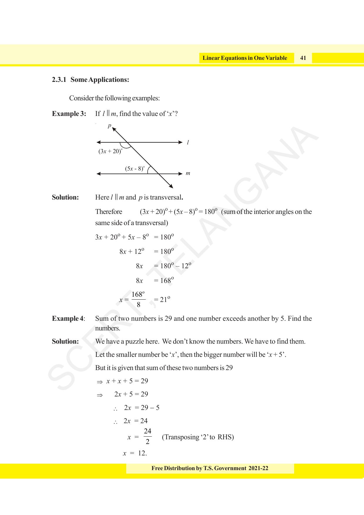 TS SCERT Class 8 Maths (English Medium) Text Book - Page 53