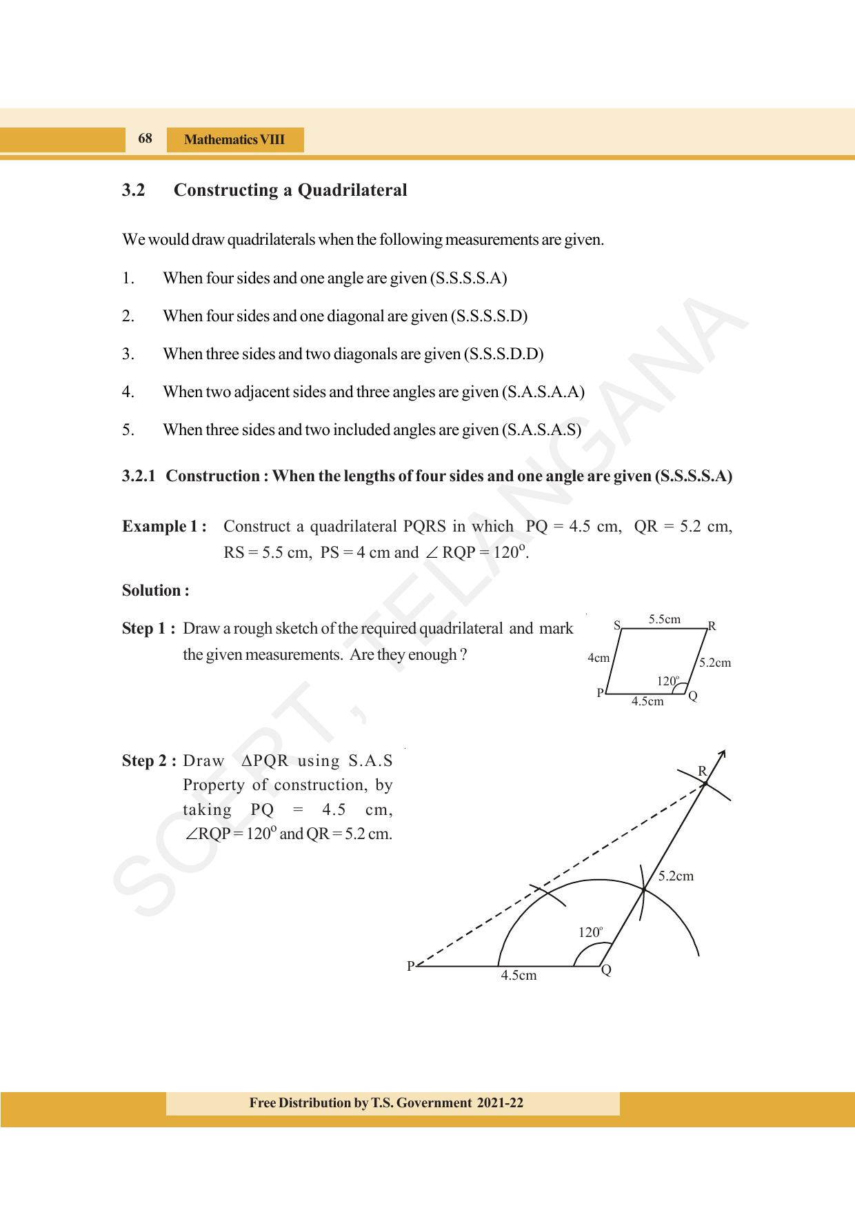 TS SCERT Class 8 Maths (English Medium) Text Book - Page 80