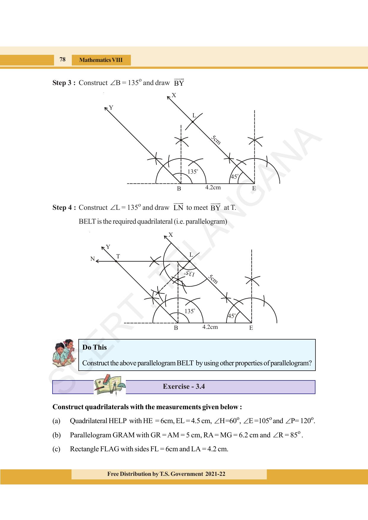 TS SCERT Class 8 Maths (English Medium) Text Book - Page 90