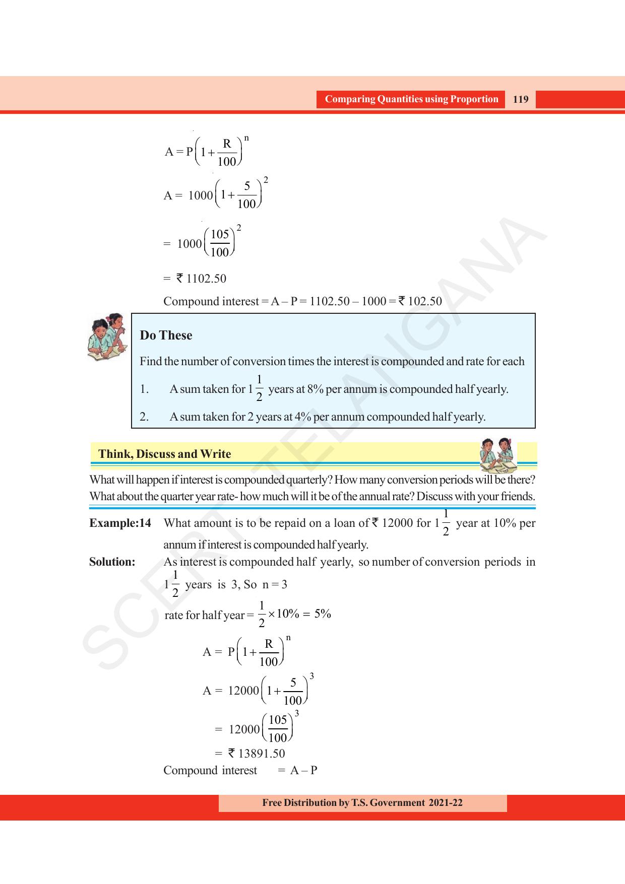 TS SCERT Class 8 Maths (English Medium) Text Book - Page 131