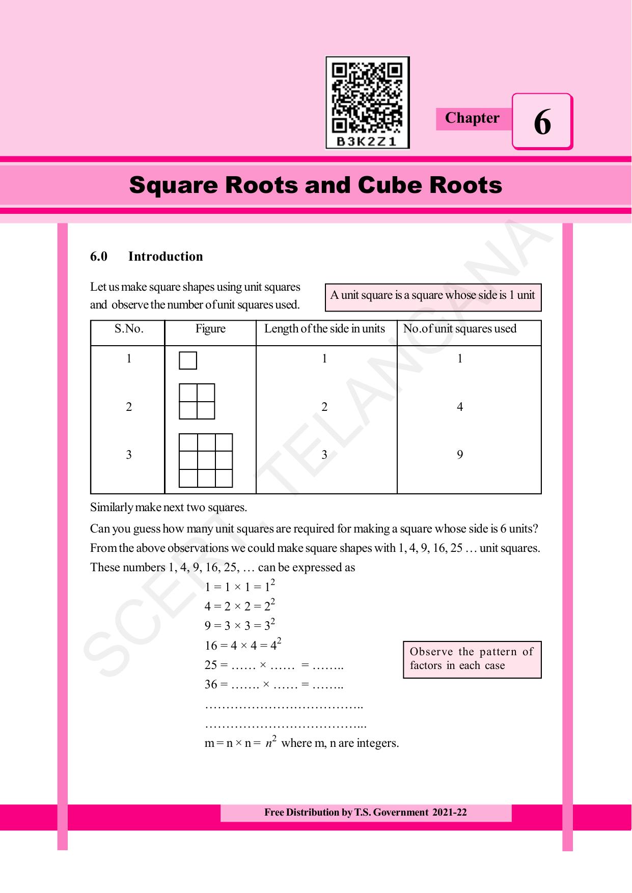 TS SCERT Class 8 Maths (English Medium) Text Book - Page 137