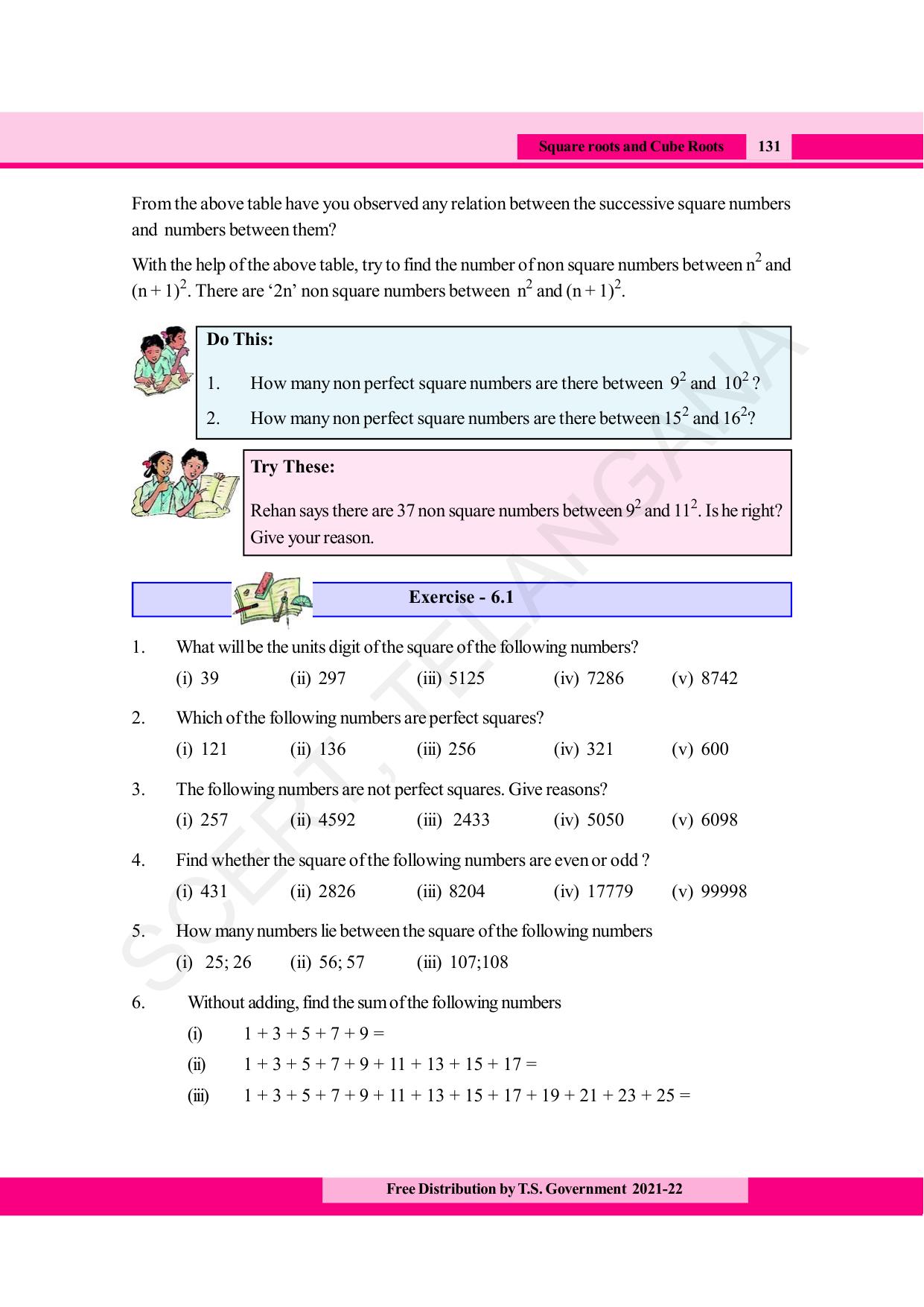 TS SCERT Class 8 Maths (English Medium) Text Book - Page 143