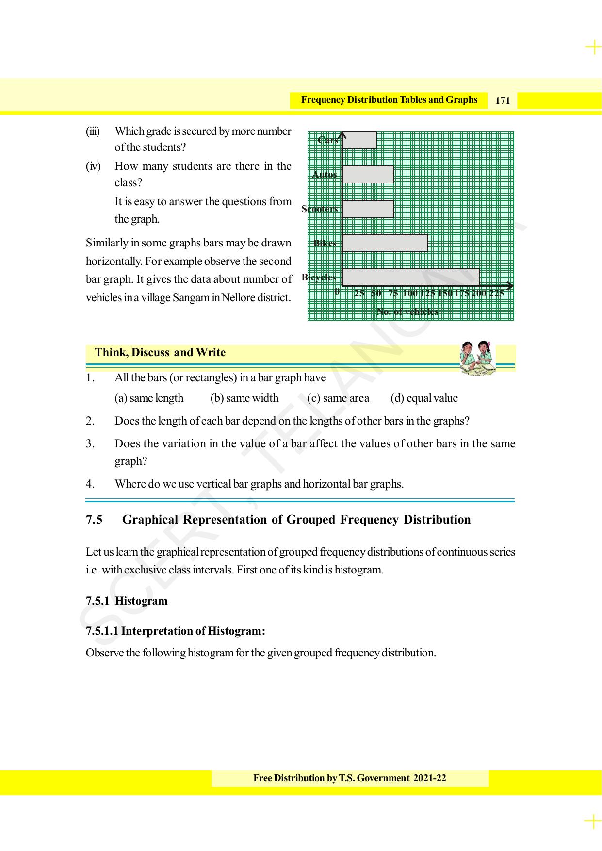 TS SCERT Class 8 Maths (English Medium) Text Book - Page 183