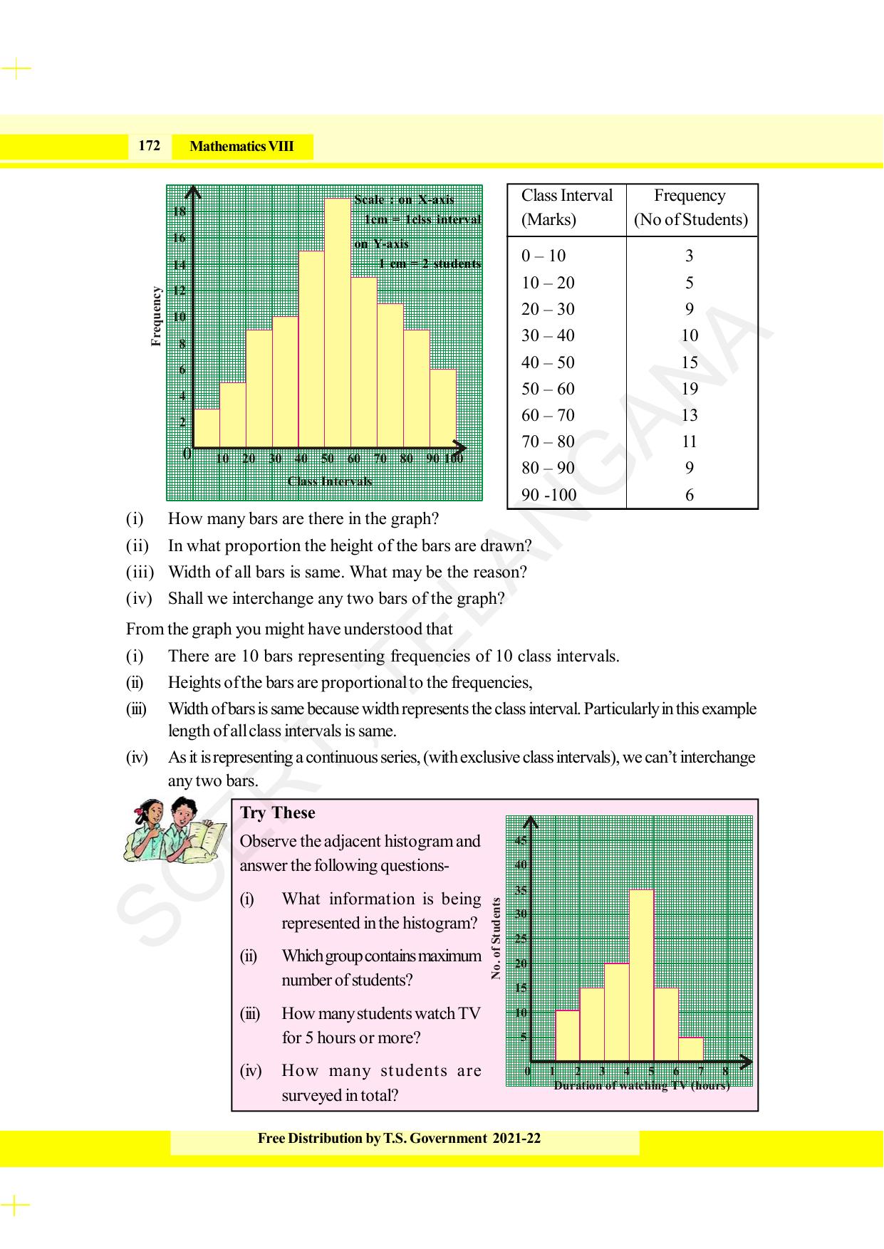 TS SCERT Class 8 Maths (English Medium) Text Book - Page 184